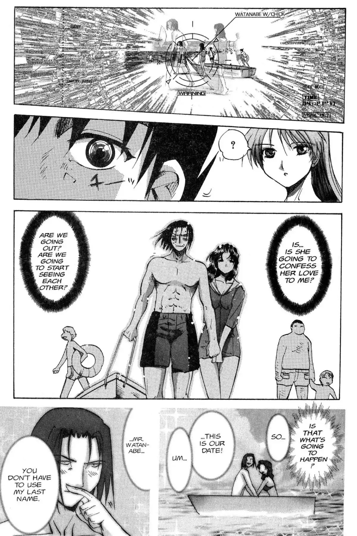 Excel Saga Chapter 12.2 page 8 - Vol.12 Mission 2: How Many Pages of the Book of Life Are Devoted to Youth?