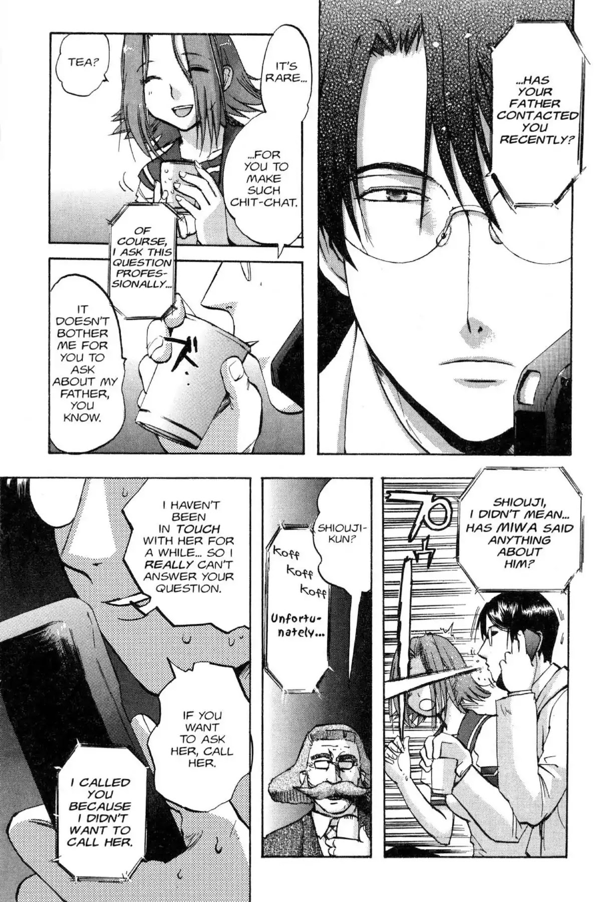 Excel Saga Chapter 12.3 page 9 - Vol.12 Mission 3: Her and That Guy's Circumstances