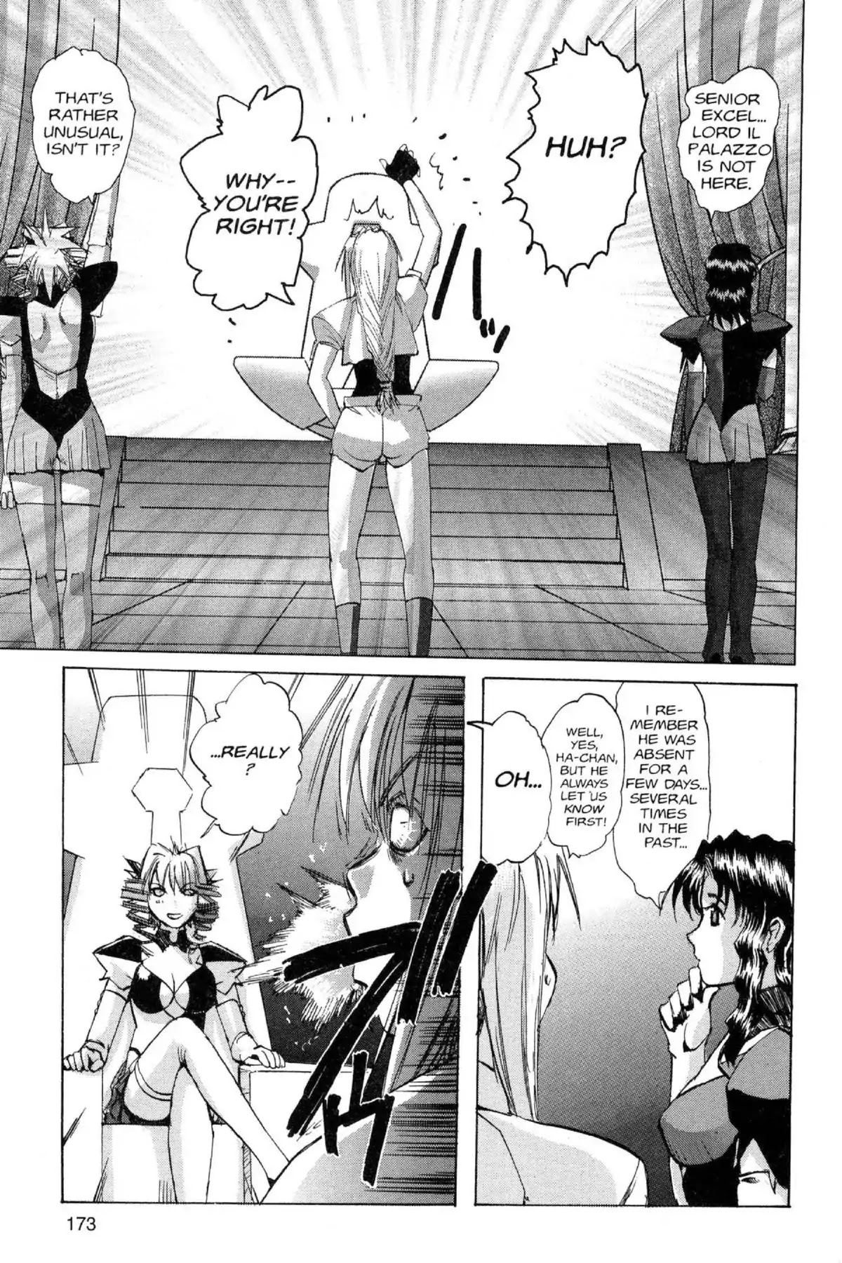 Excel Saga Chapter 12.5 page 11 - Vol.12 Mission 5: Work for Humans