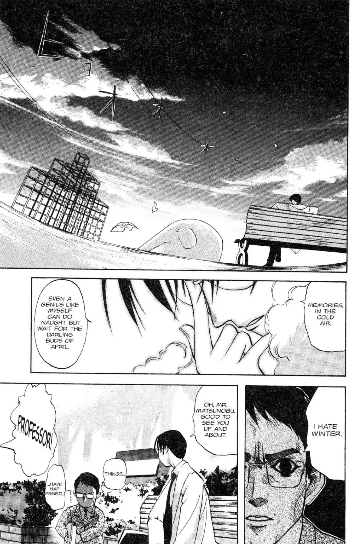Excel Saga Chapter 12.8-10 page 2 - Vol.12 Professor, it's Valentine's Day!