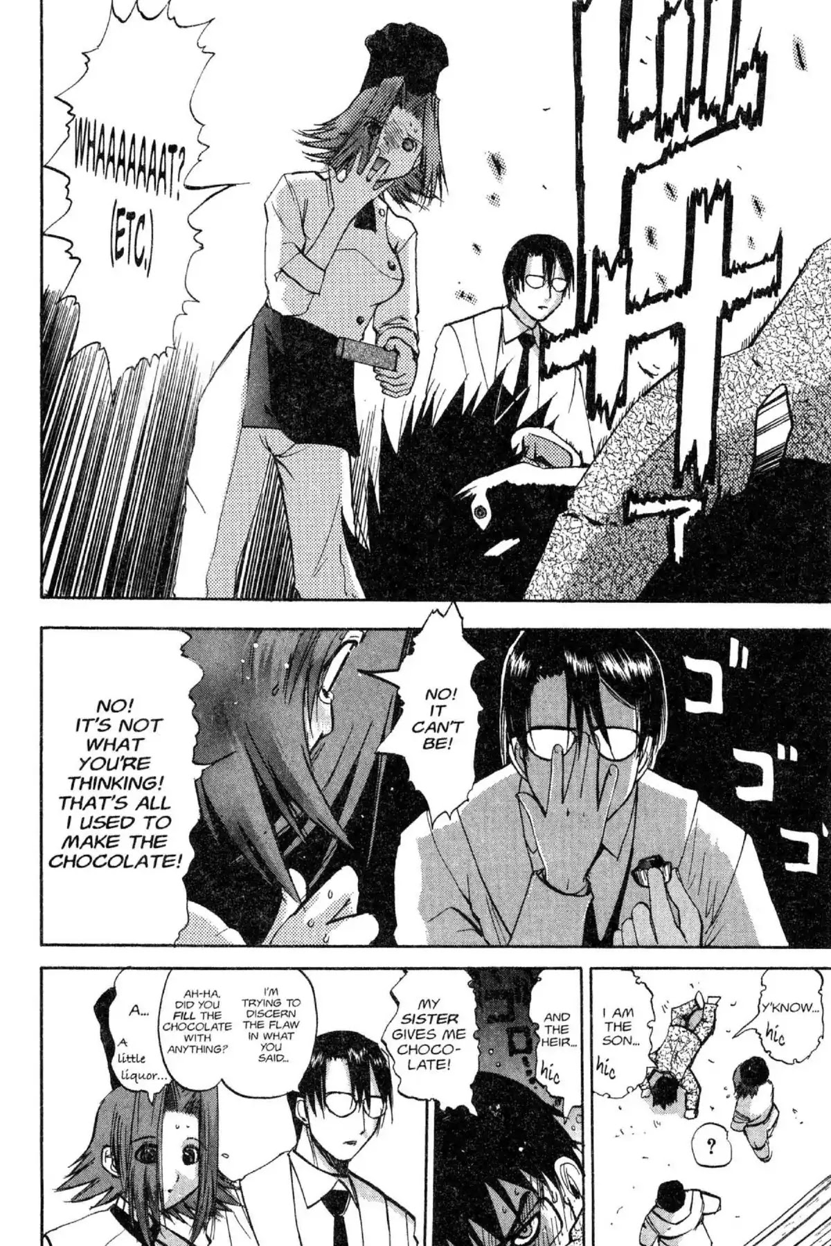 Excel Saga Chapter 12.8-10 page 5 - Vol.12 Professor, it's Valentine's Day!