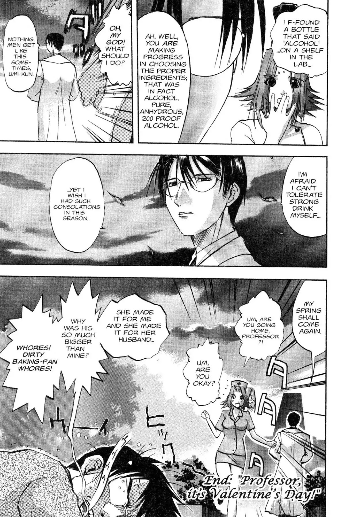 Excel Saga Chapter 12.8-10 page 6 - Vol.12 Professor, it's Valentine's Day!
