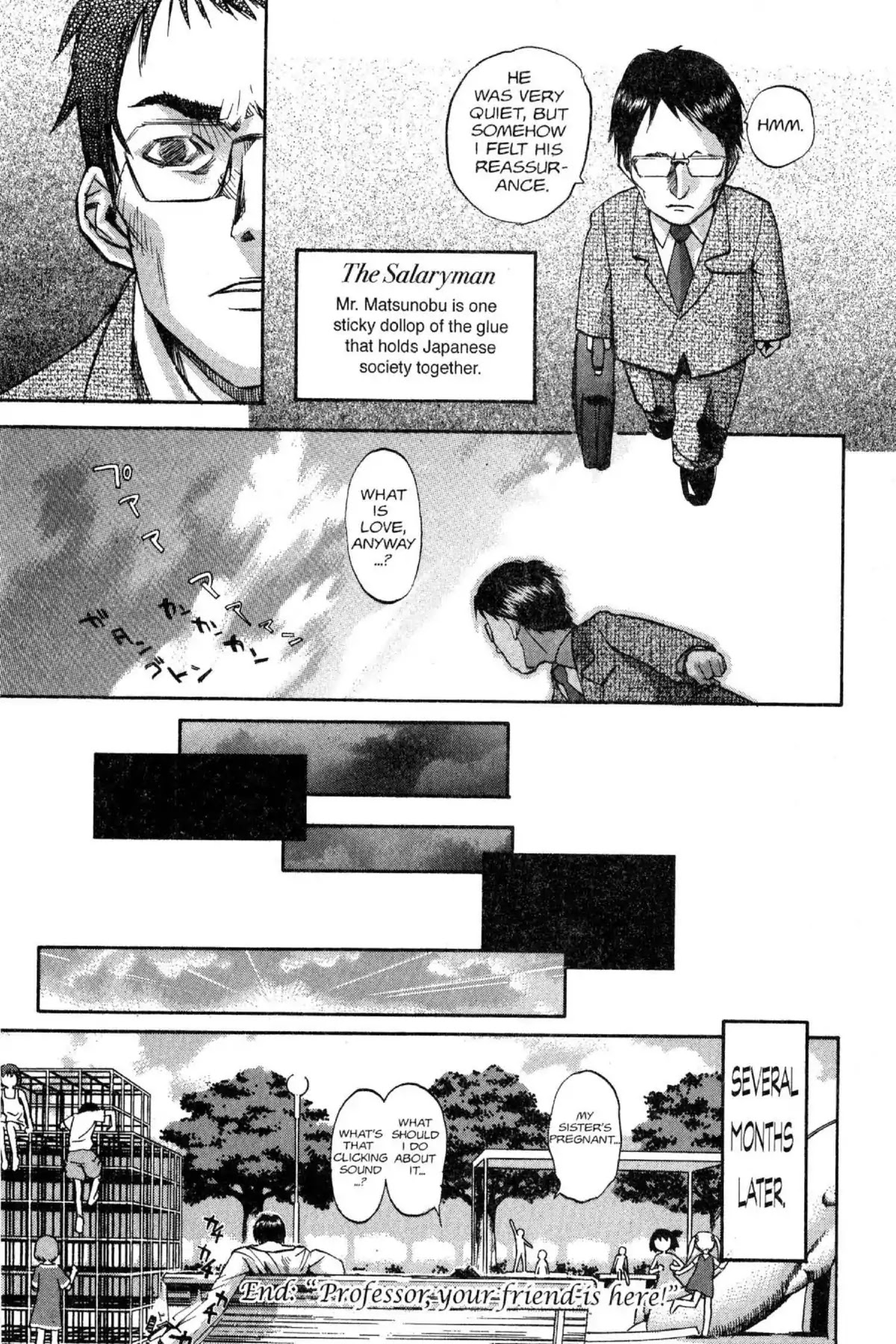 Excel Saga Chapter 12.8-8 page 7 - Vol.12 Professor, your friend is here!