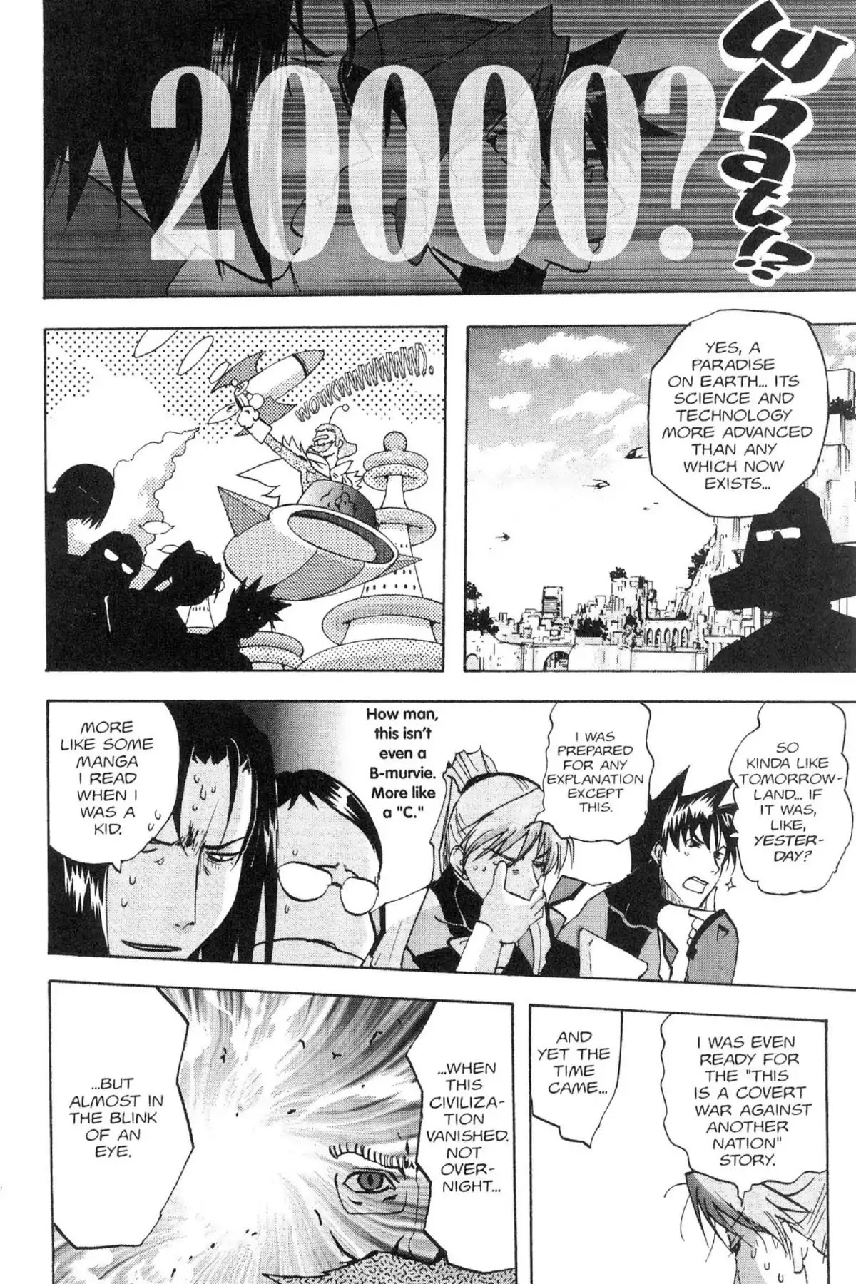 Excel Saga Chapter 13.3 page 20 - Vol.13 Mission 3: This Is Not a Figment of Your Imagination