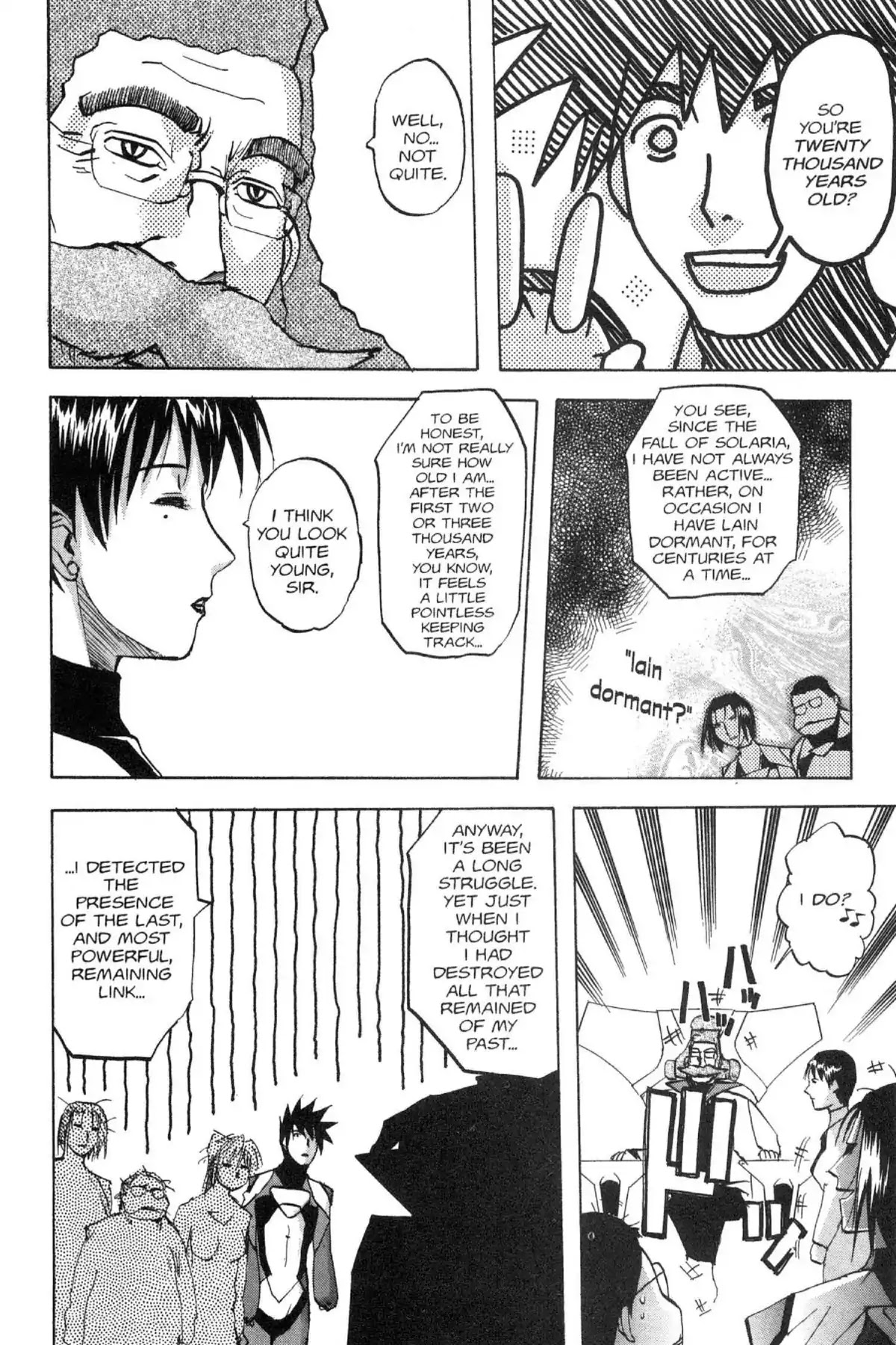 Excel Saga Chapter 13.3 page 22 - Vol.13 Mission 3: This Is Not a Figment of Your Imagination