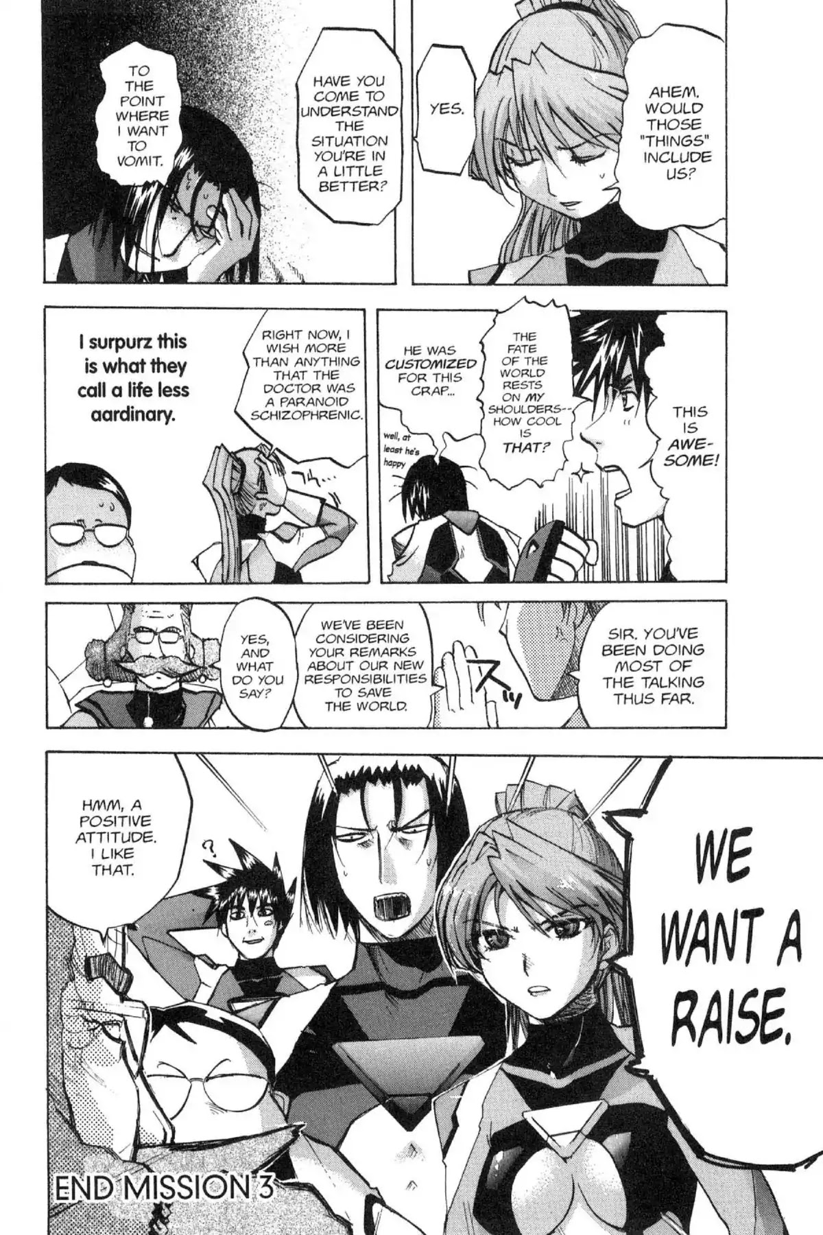 Excel Saga Chapter 13.3 page 24 - Vol.13 Mission 3: This Is Not a Figment of Your Imagination