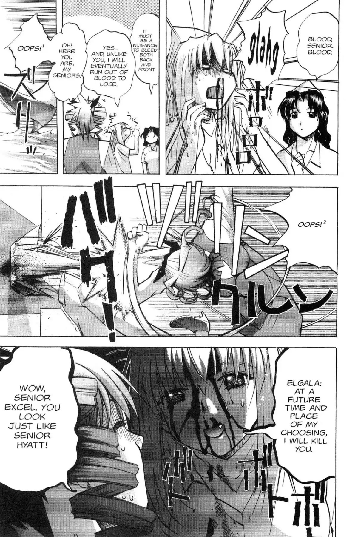 Excel Saga Chapter 13.4 page 5 - Vol.13 Mission 4: The Great Wide Tower