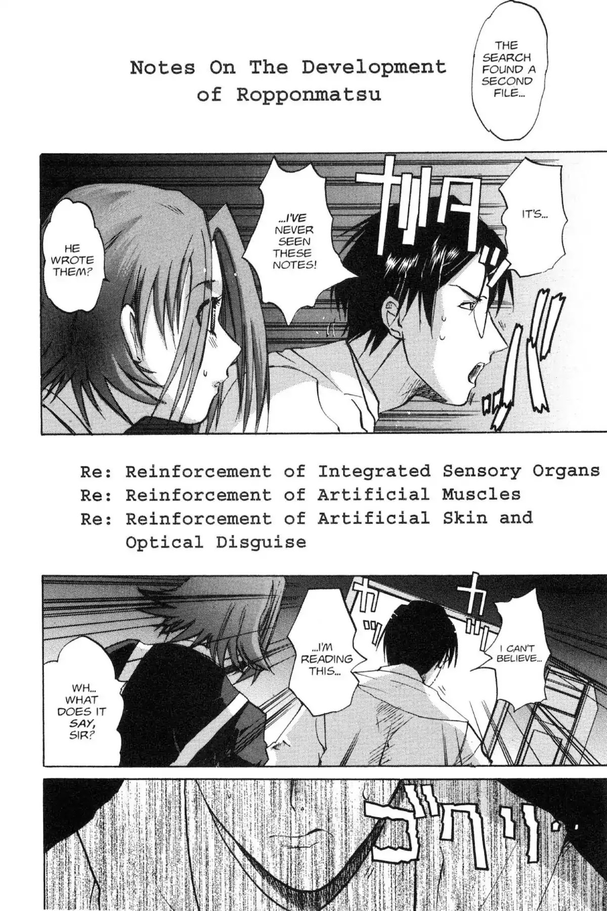Excel Saga Chapter 13.5 page 18 - Vol.13 Mission 5: A Few Words I'd Like to Convey to You