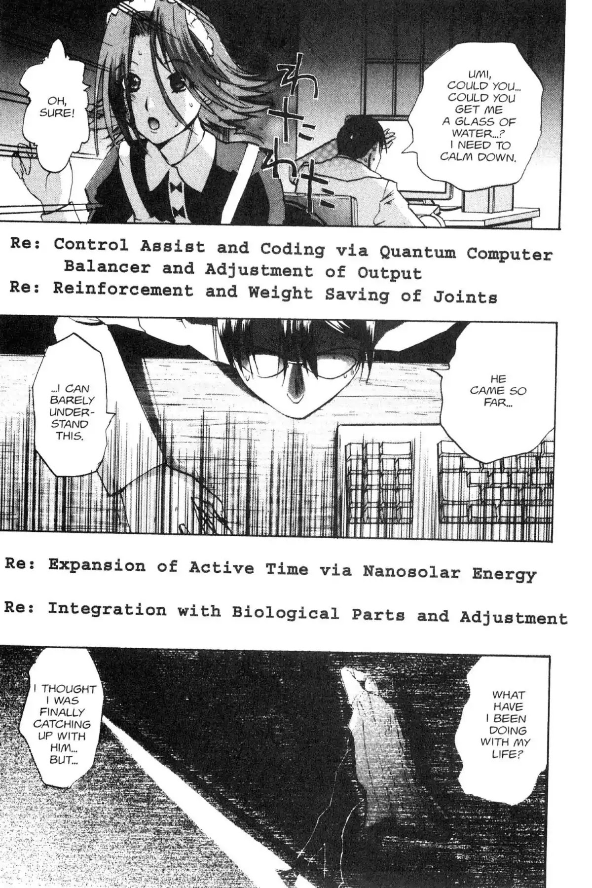 Excel Saga Chapter 13.5 page 19 - Vol.13 Mission 5: A Few Words I'd Like to Convey to You