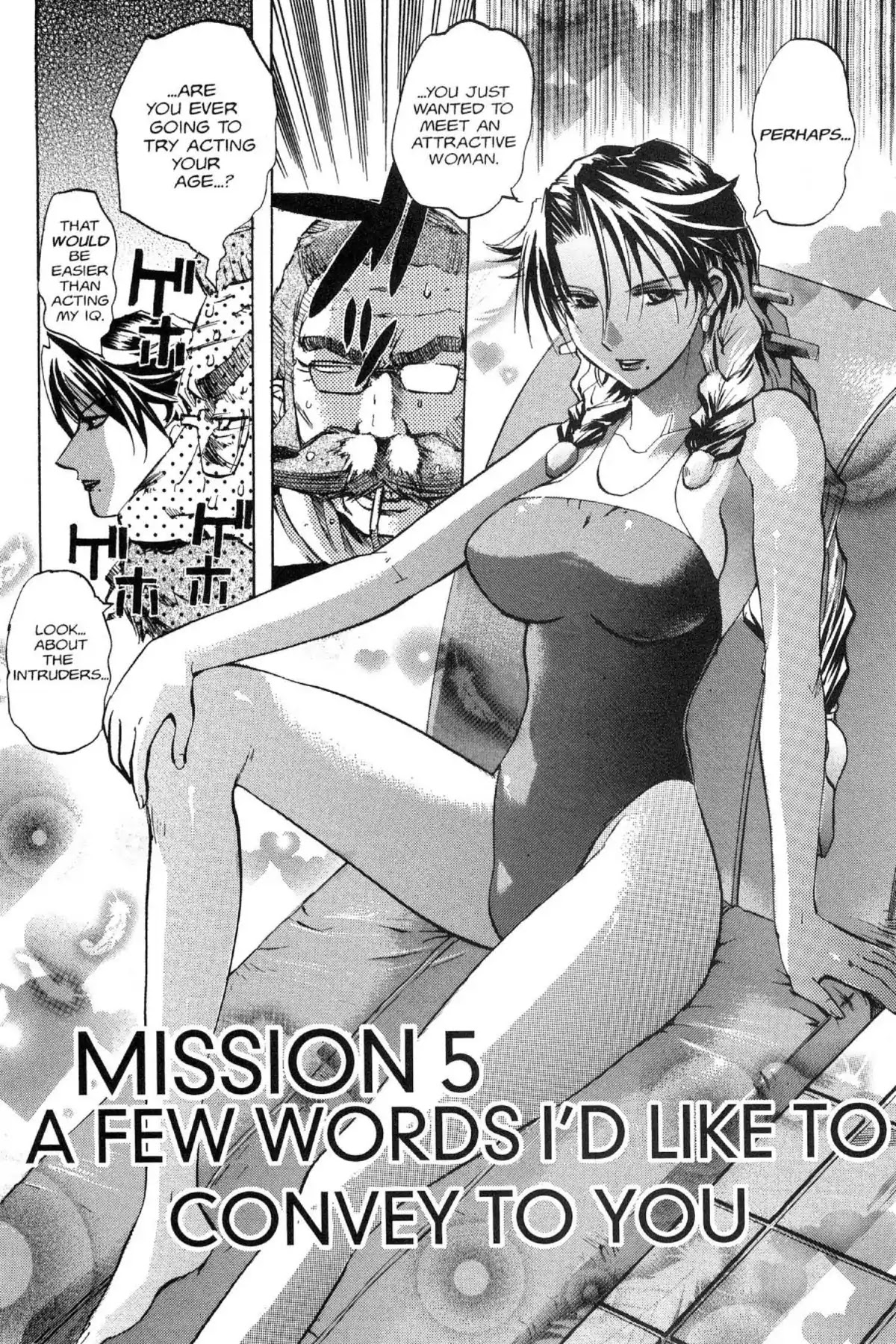 Excel Saga Chapter 13.5 page 2 - Vol.13 Mission 5: A Few Words I'd Like to Convey to You