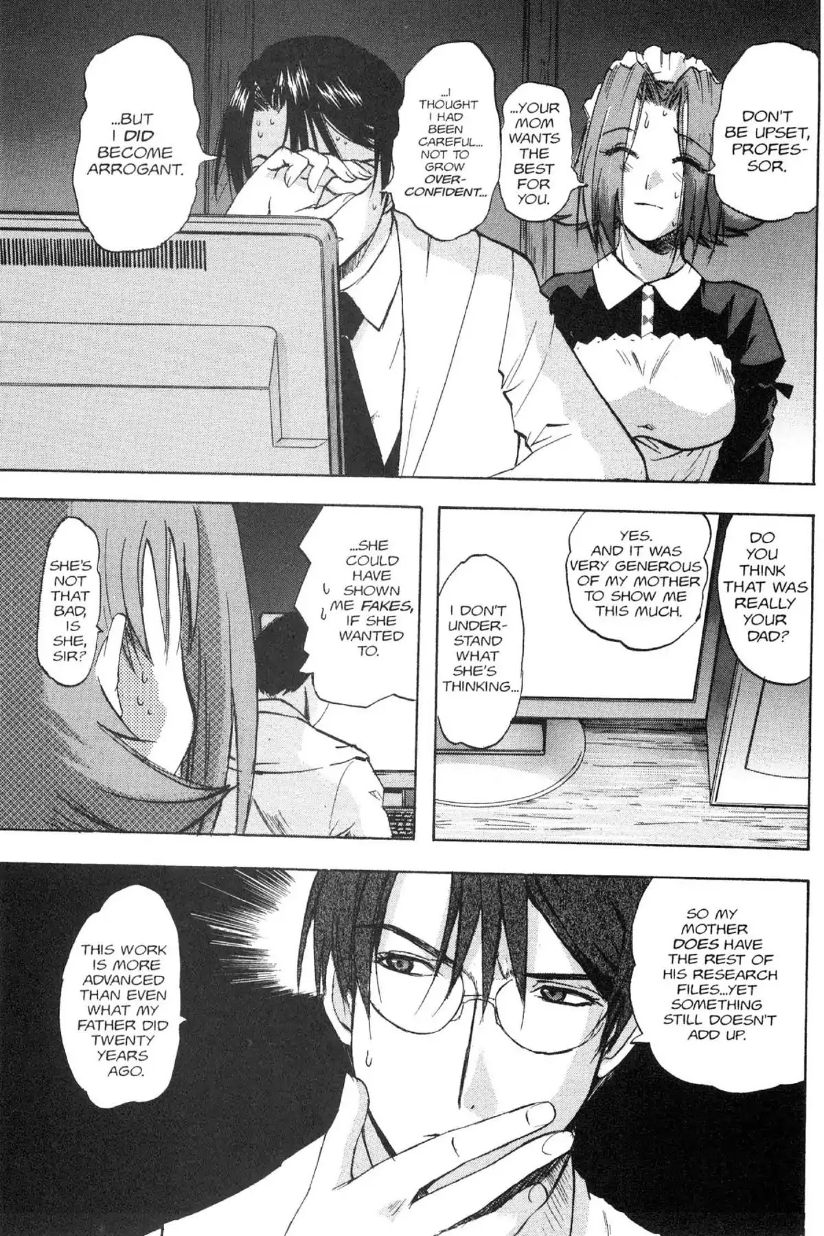 Excel Saga Chapter 13.5 page 23 - Vol.13 Mission 5: A Few Words I'd Like to Convey to You