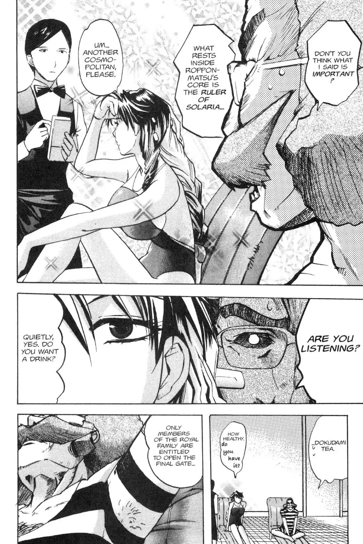 Excel Saga Chapter 13.5 page 6 - Vol.13 Mission 5: A Few Words I'd Like to Convey to You