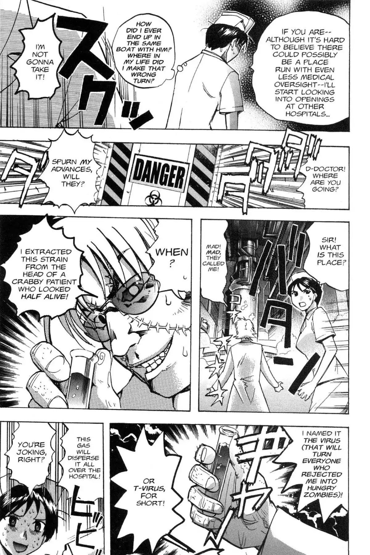 Excel Saga Chapter 13.6-5 page 25 - Vol.13 Outer Mission: Say Hello to the Outbreak from the Clinic of the Super Doctor B.J in White