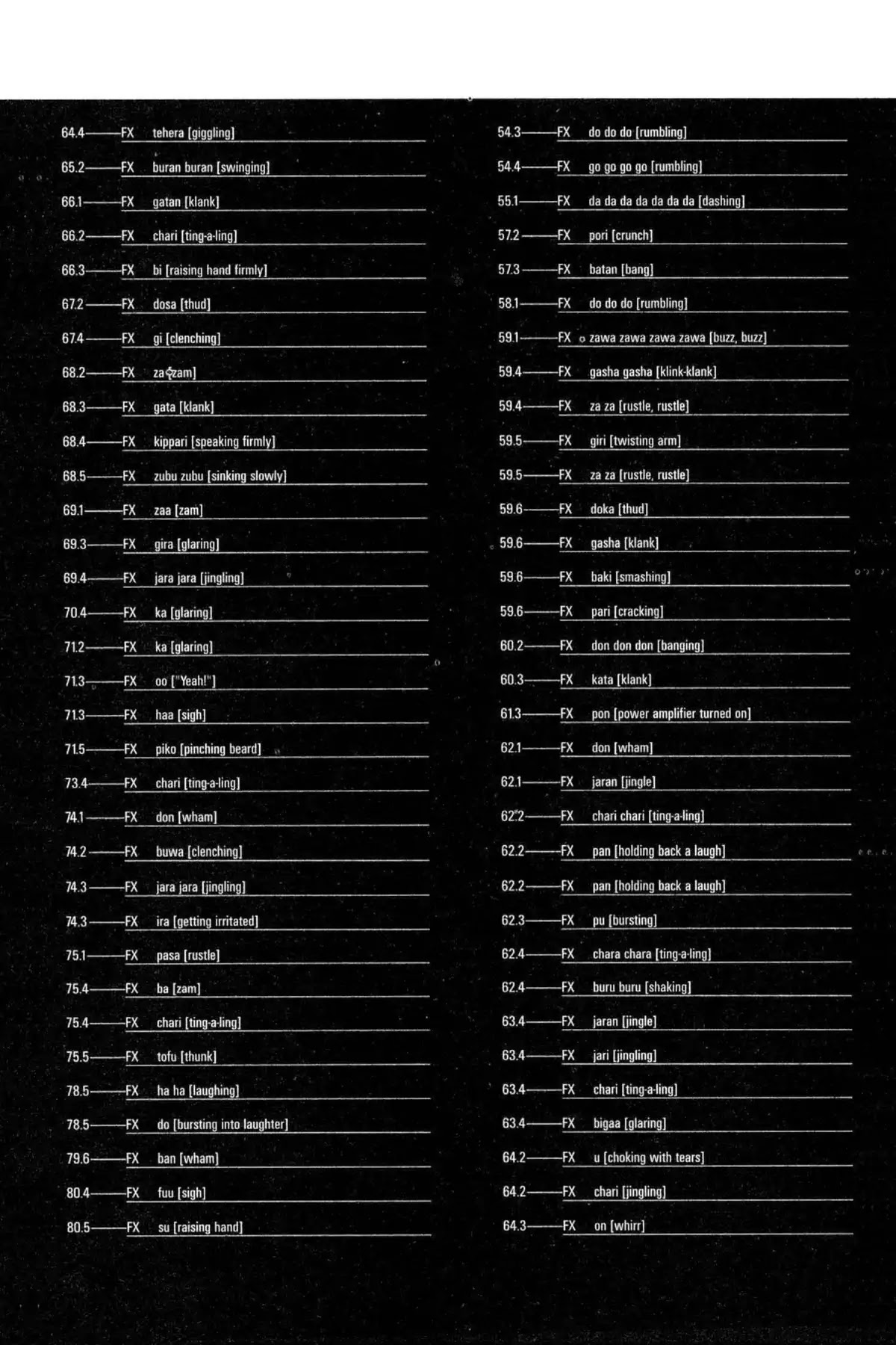 Excel Saga Chapter 13.6-6 page 4 - Vol.13 Oubliette (Excel Saga Bonus Section)