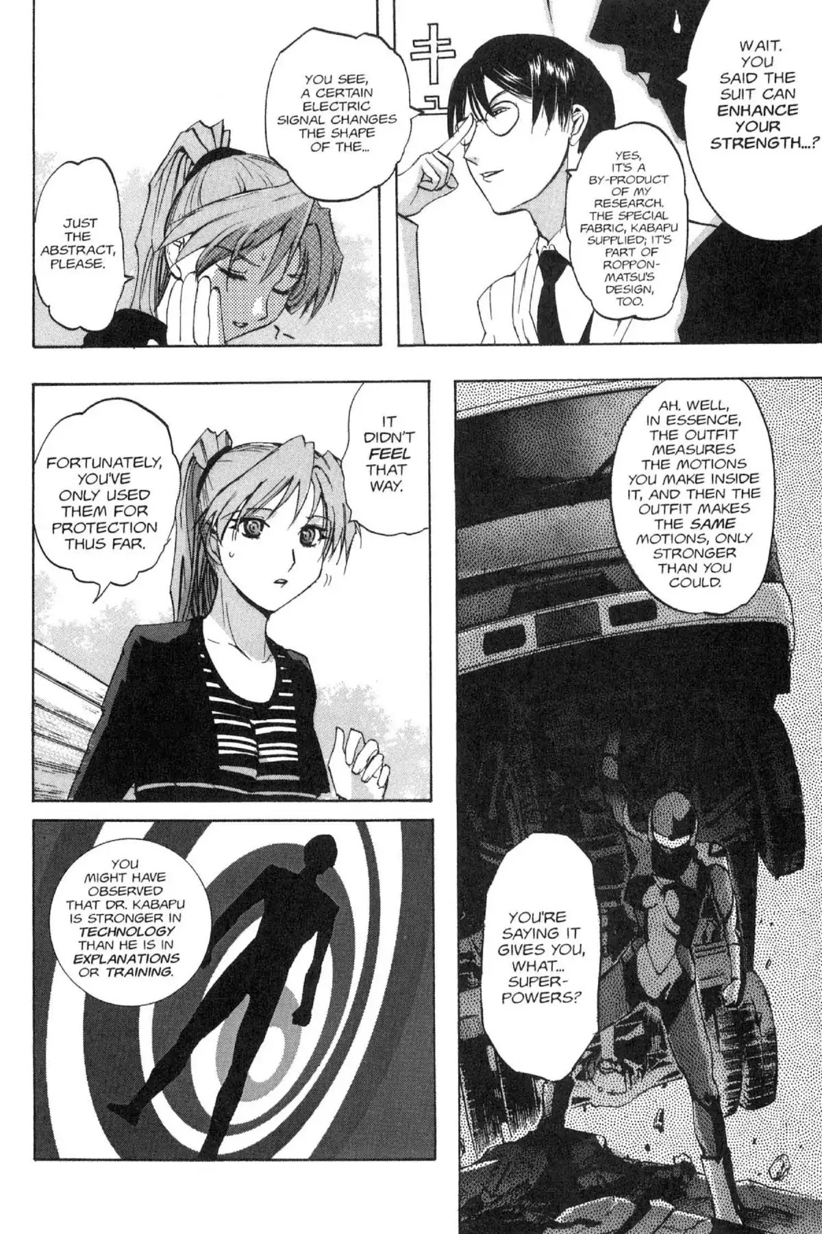 Excel Saga Chapter 13.6 page 12 - Vol.13 Mission 6: Alliance in the Park