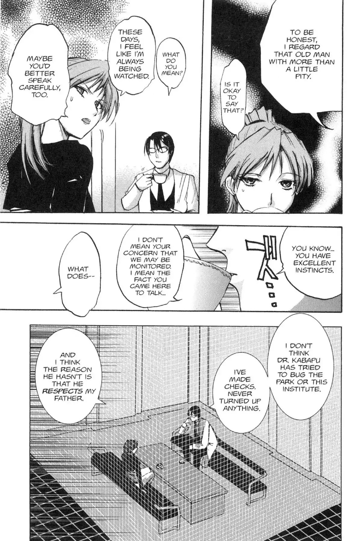 Excel Saga Chapter 13.6 page 17 - Vol.13 Mission 6: Alliance in the Park