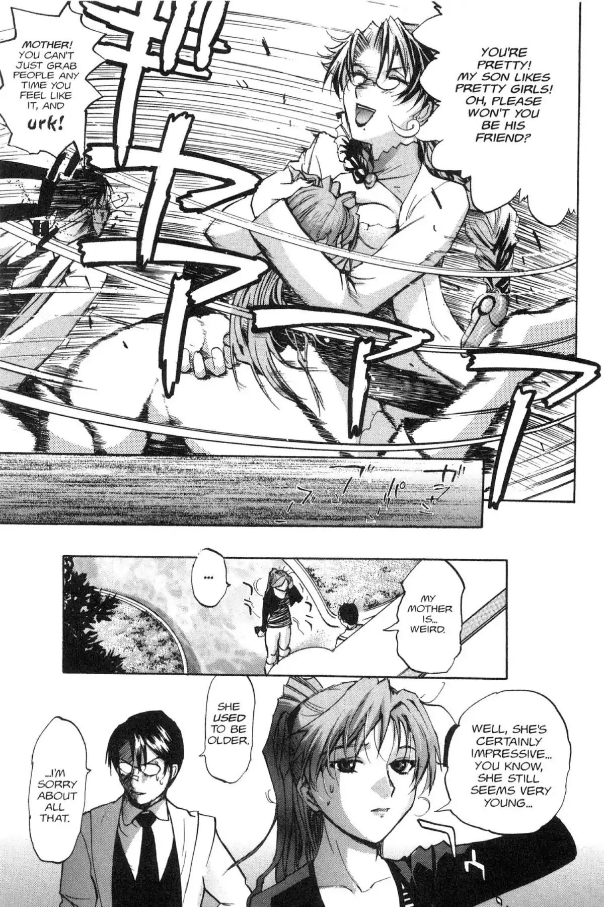 Excel Saga Chapter 13.6 page 23 - Vol.13 Mission 6: Alliance in the Park
