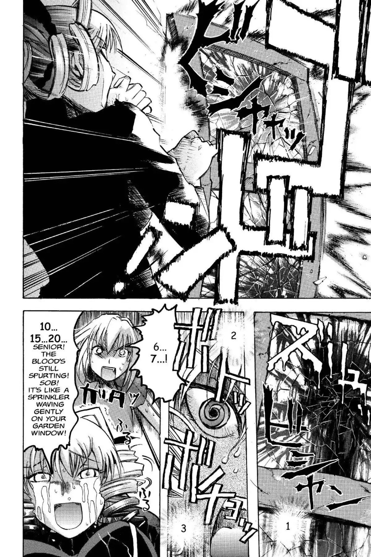Excel Saga Chapter 14.1 page 19 - Vol.14 Mission 1: Fire Above, Flood Below