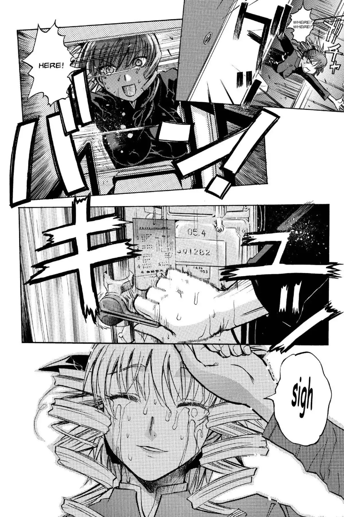 Excel Saga Chapter 14.1 page 23 - Vol.14 Mission 1: Fire Above, Flood Below