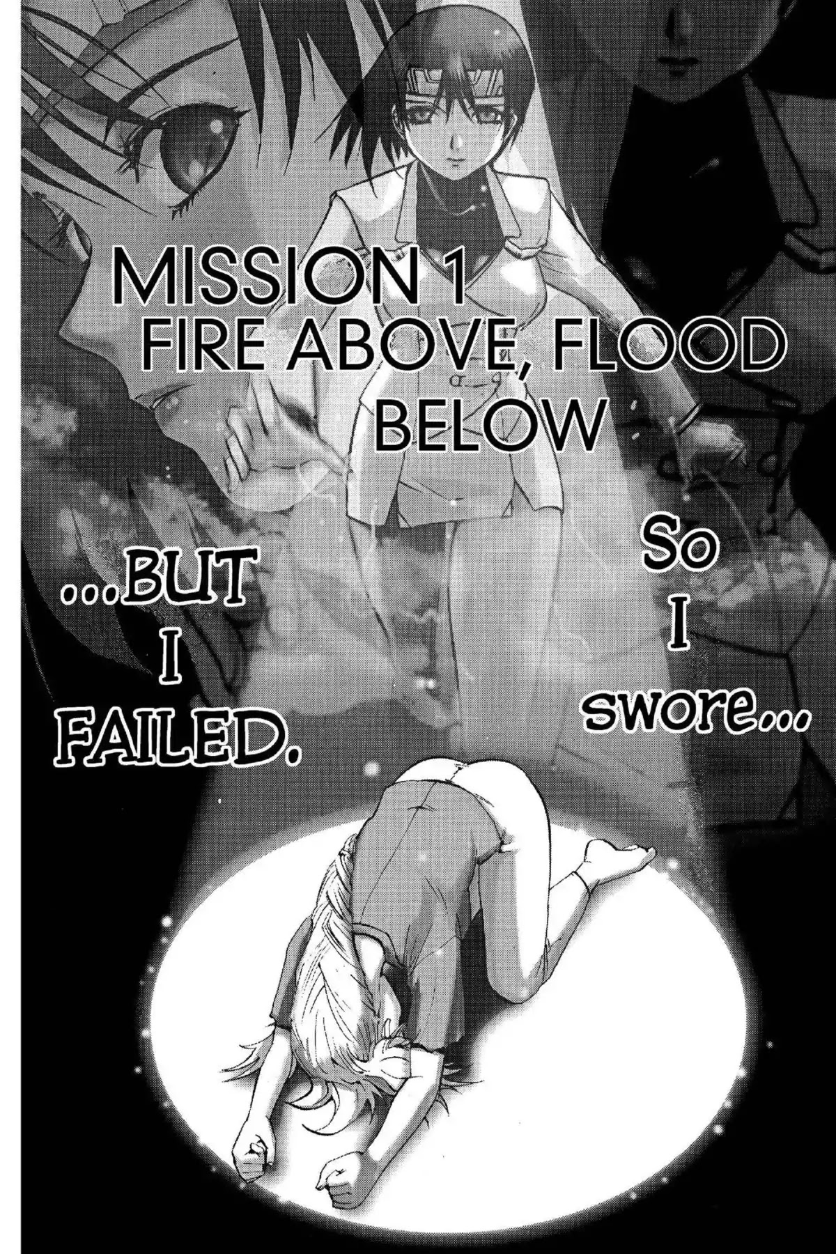 Excel Saga Chapter 14.1 page 7 - Vol.14 Mission 1: Fire Above, Flood Below