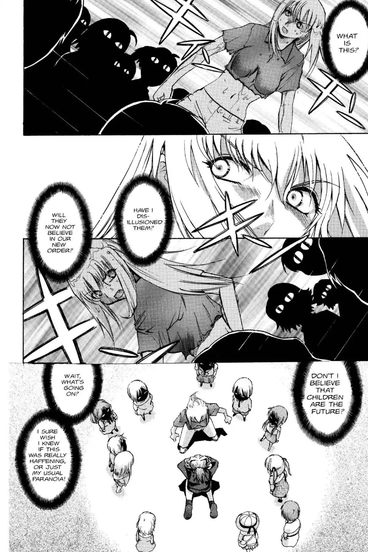 Excel Saga Chapter 14.2 page 4 - Vol.14 Mission 2: Shameful Miracle