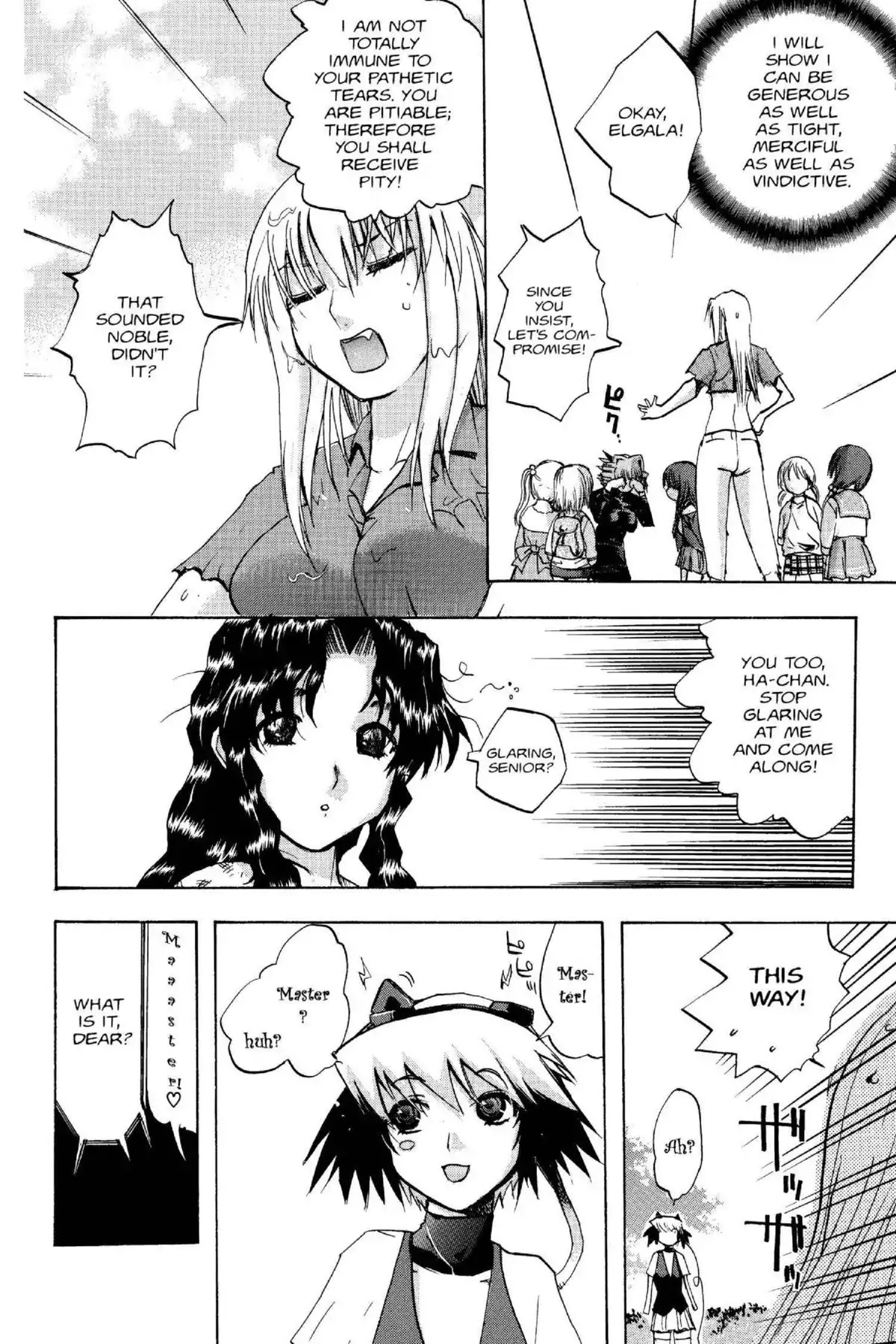 Excel Saga Chapter 14.2 page 6 - Vol.14 Mission 2: Shameful Miracle