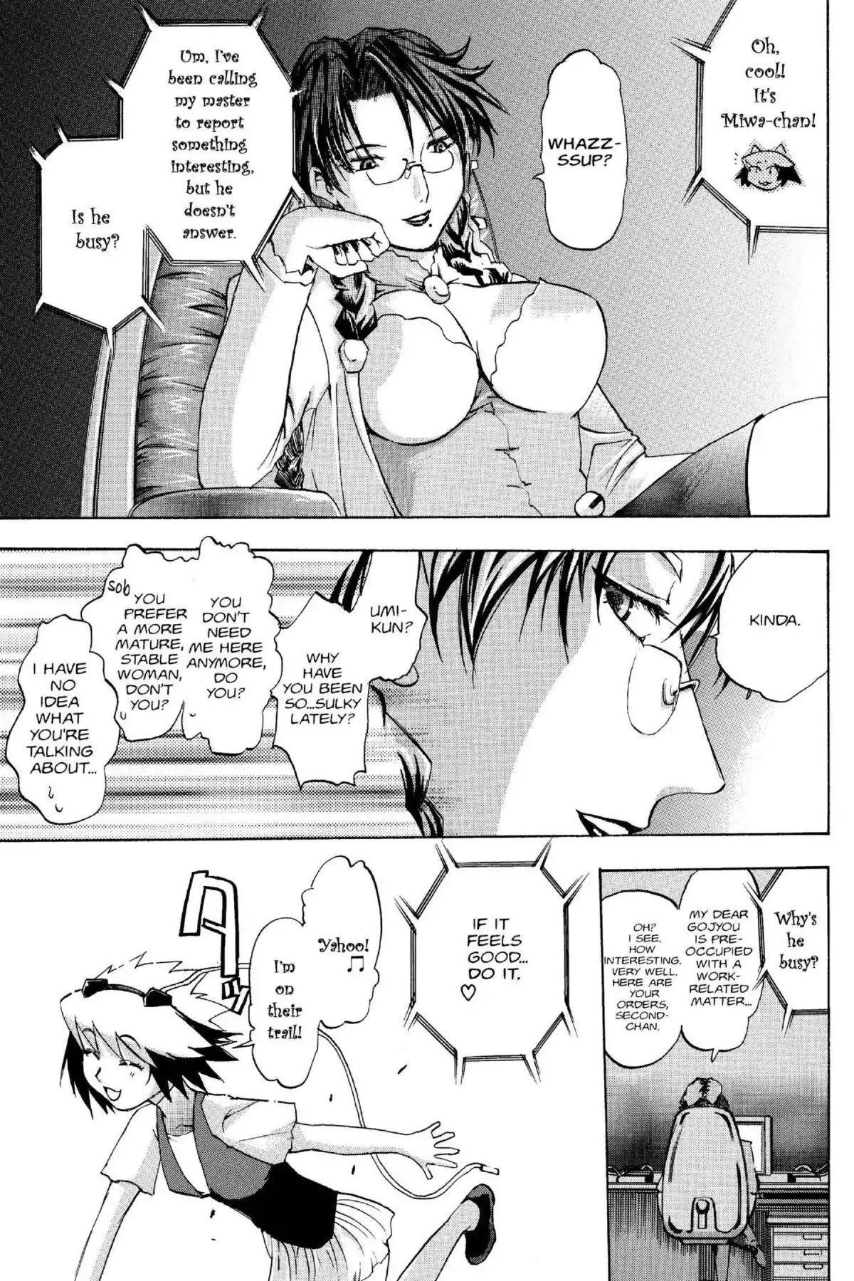Excel Saga Chapter 14.2 page 7 - Vol.14 Mission 2: Shameful Miracle