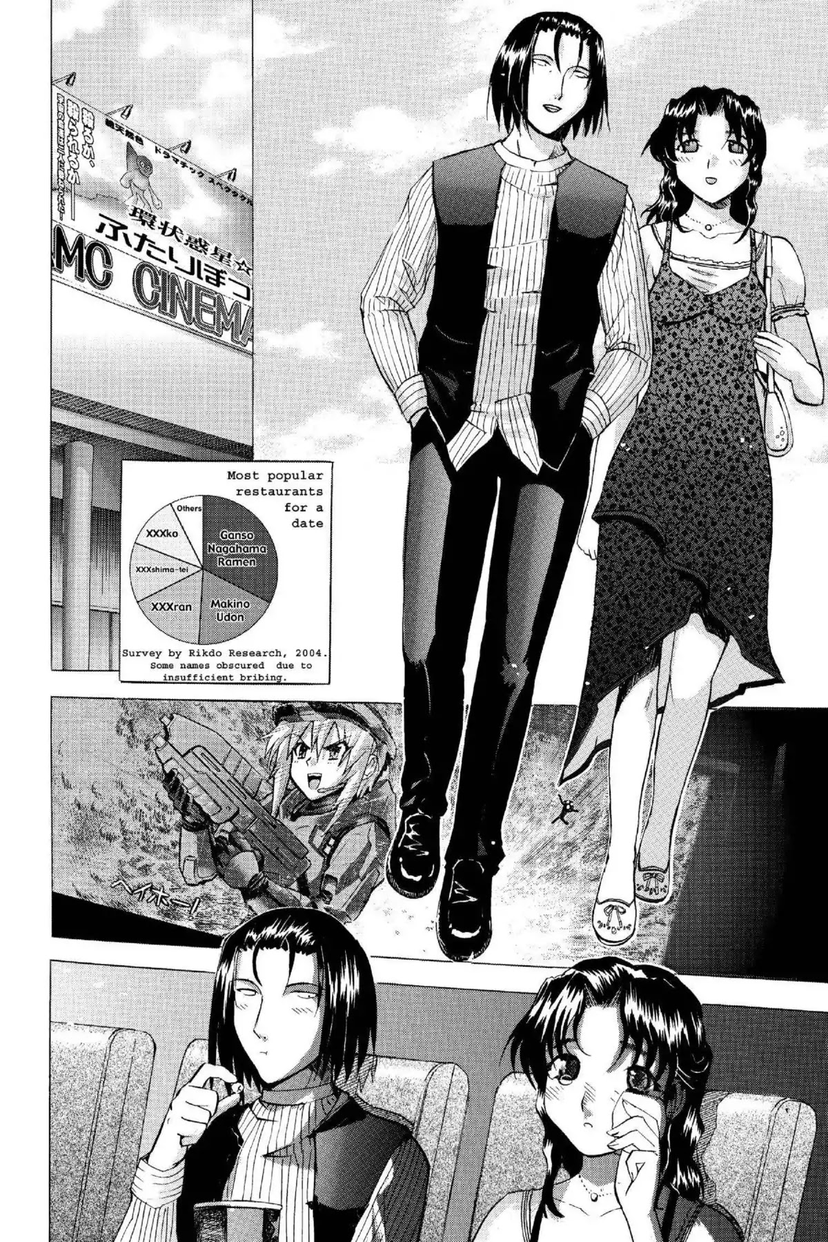 Excel Saga Chapter 14.3 page 18 - Vol.14 Mission 3: The Lonely Lovers