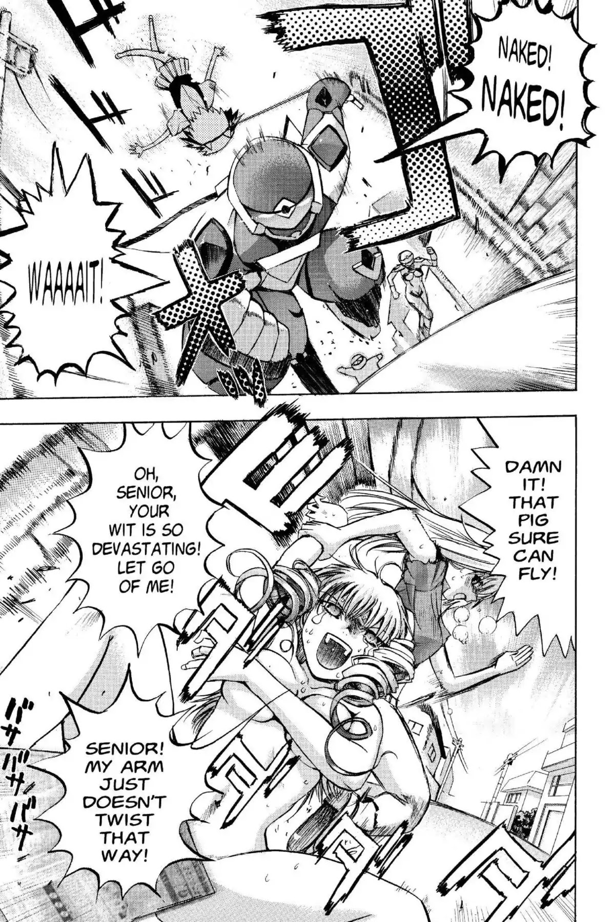 Excel Saga Chapter 14.4 page 11 - Vol.14 Mission 4: I've Been Working on the Railroad