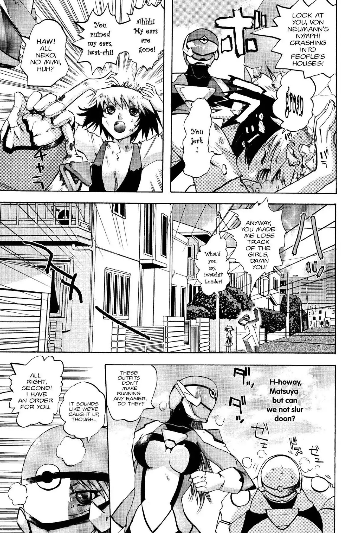 Excel Saga Chapter 14.4 page 13 - Vol.14 Mission 4: I've Been Working on the Railroad
