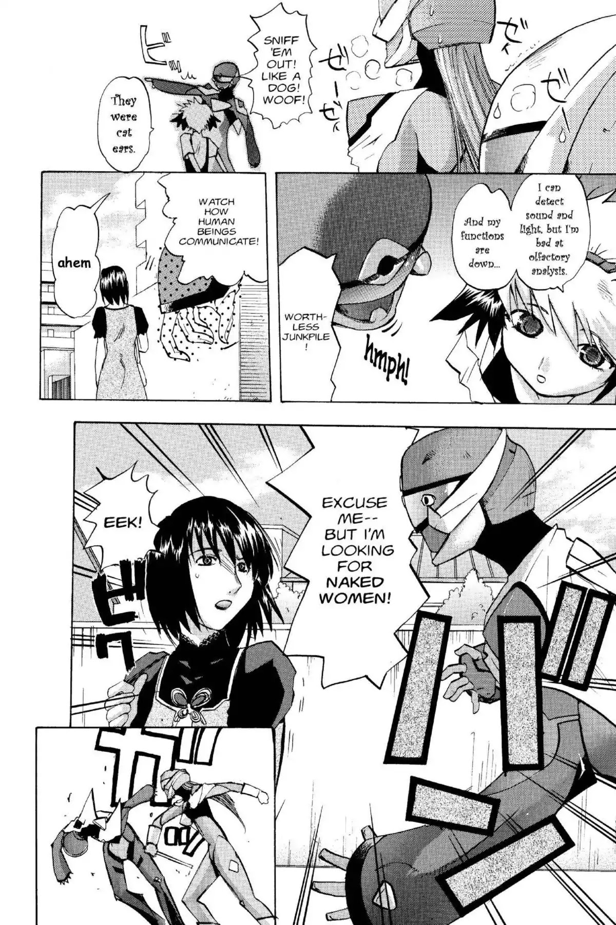 Excel Saga Chapter 14.4 page 14 - Vol.14 Mission 4: I've Been Working on the Railroad