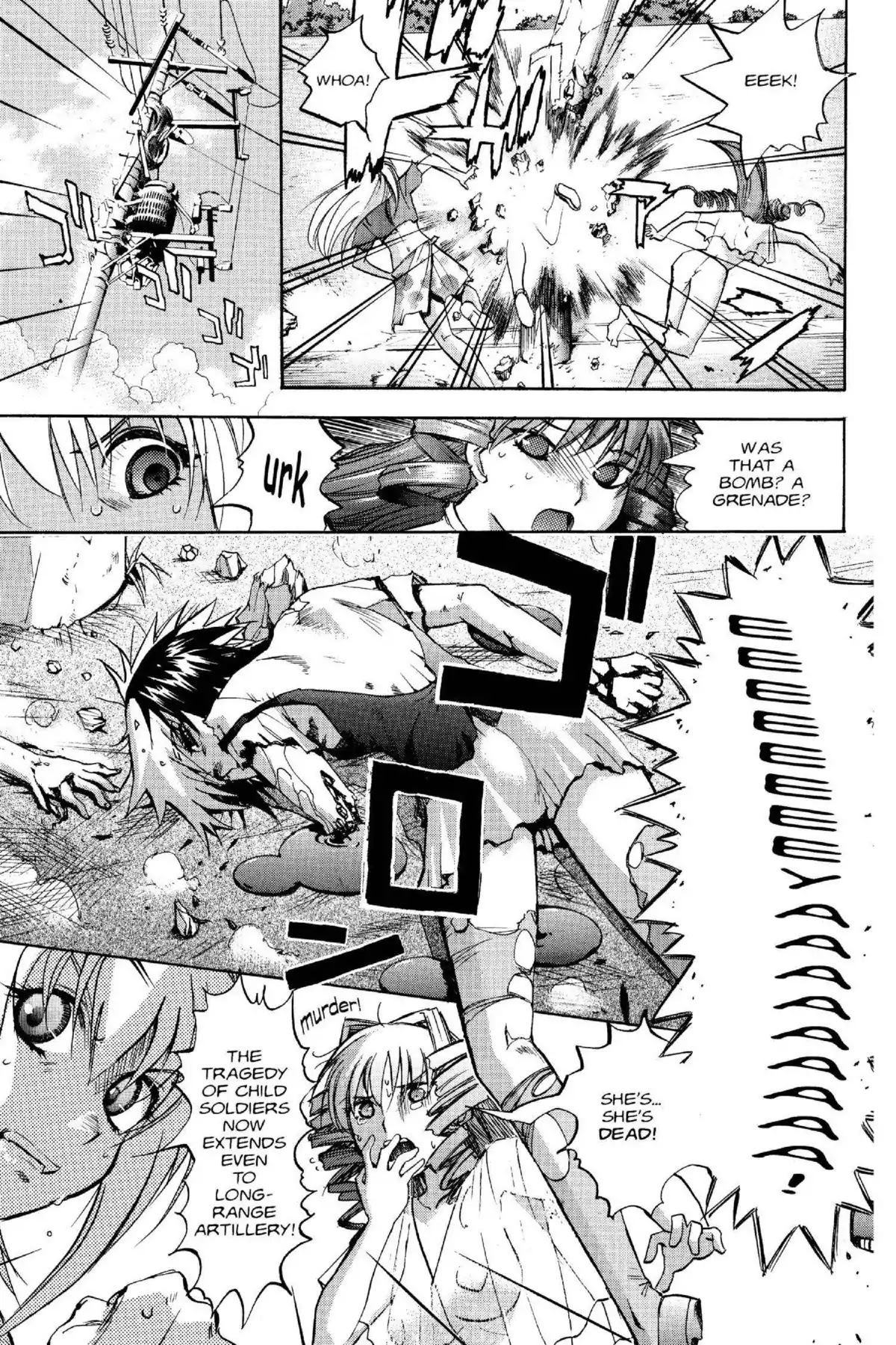 Excel Saga Chapter 14.4 page 21 - Vol.14 Mission 4: I've Been Working on the Railroad