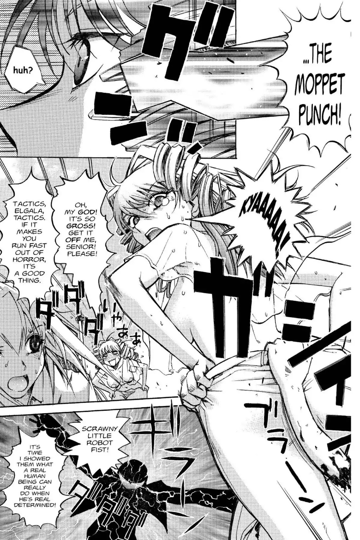 Excel Saga Chapter 14.4 page 23 - Vol.14 Mission 4: I've Been Working on the Railroad
