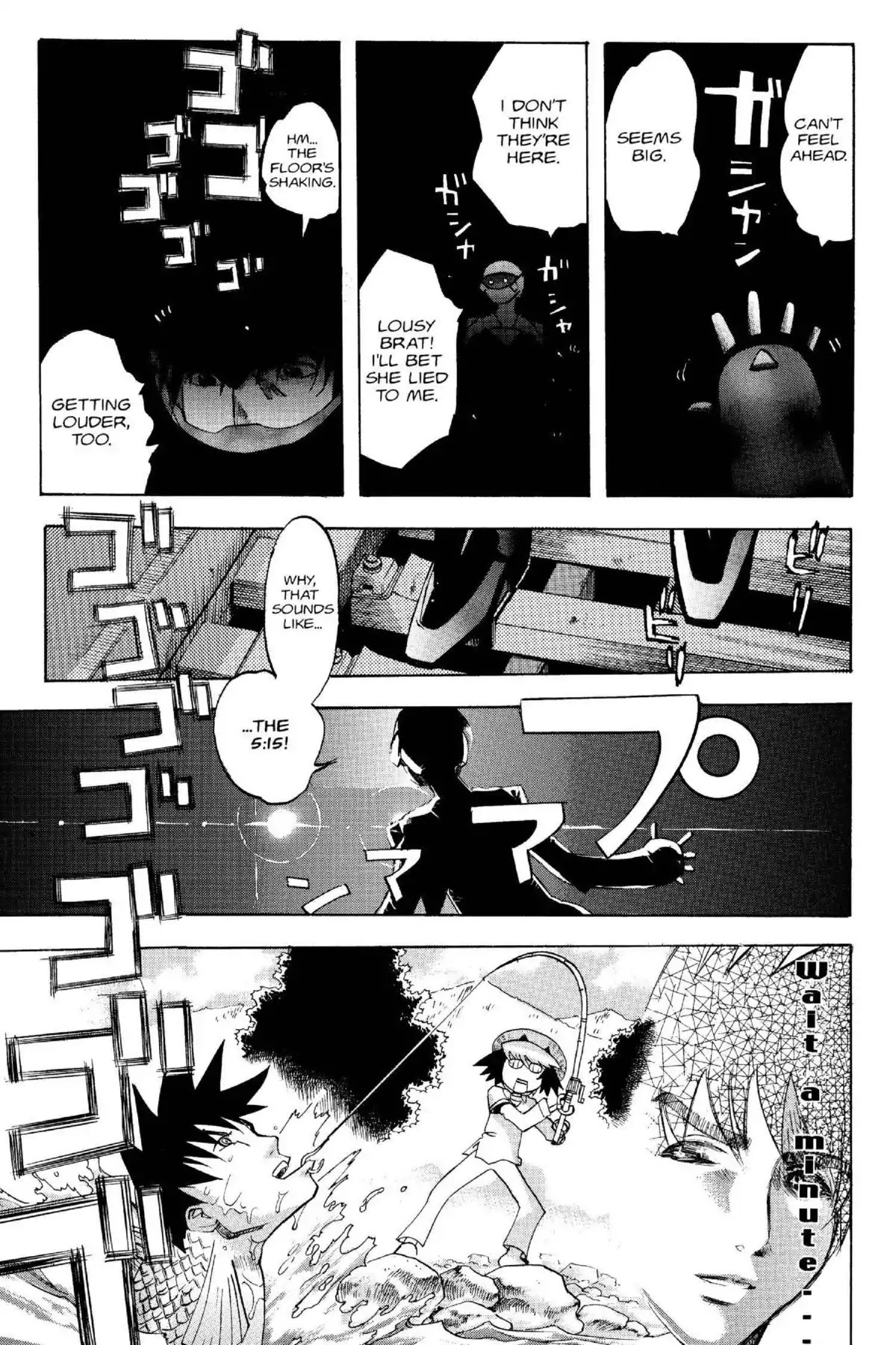 Excel Saga Chapter 14.4 page 27 - Vol.14 Mission 4: I've Been Working on the Railroad