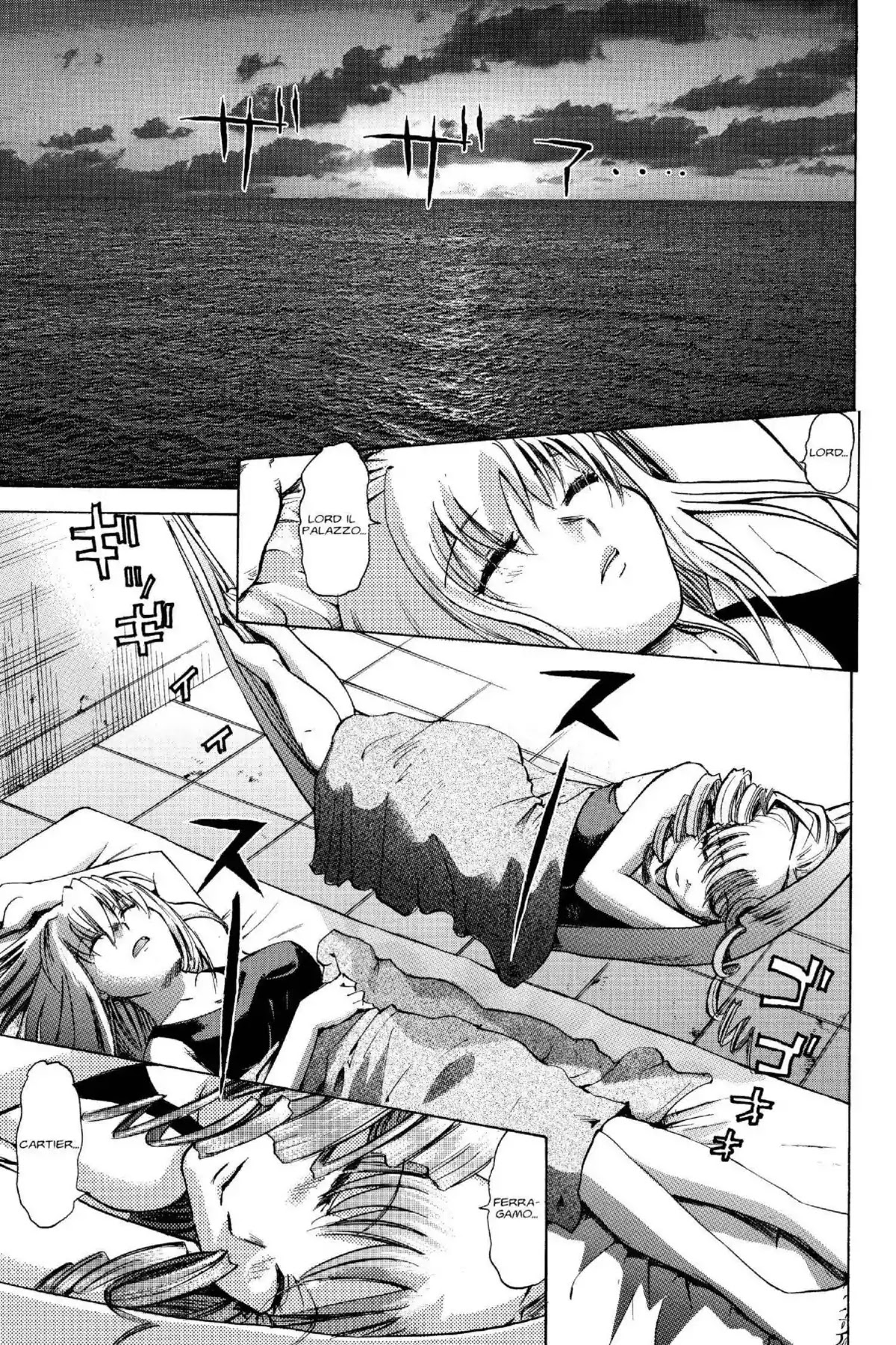 Excel Saga Chapter 14.6-5 page 1 - Vol.14 Outer Mission: Mon., Mon., Mon., Tue., Wed., Thur., Thur., And Thur.
