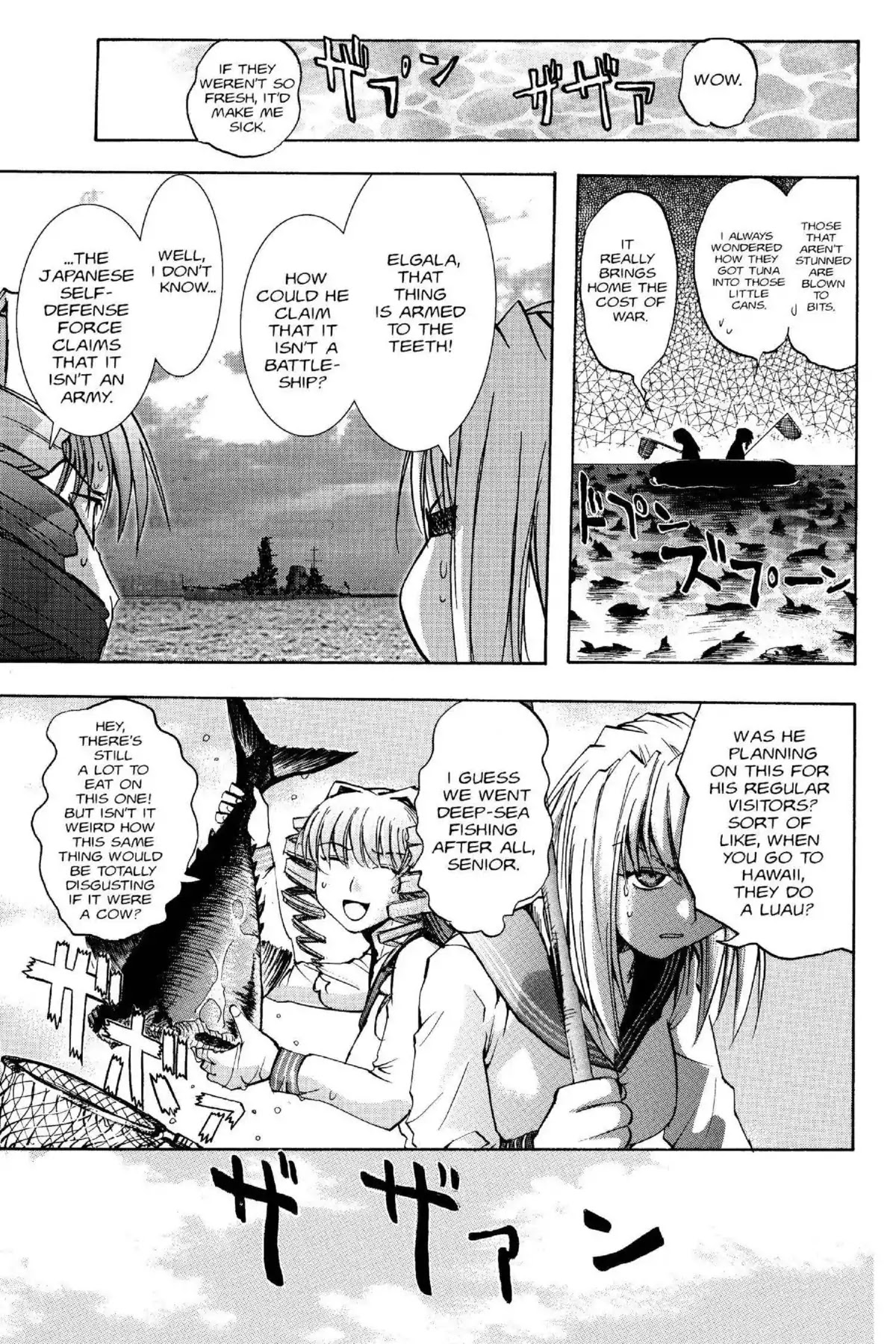 Excel Saga Chapter 14.6-5 page 13 - Vol.14 Outer Mission: Mon., Mon., Mon., Tue., Wed., Thur., Thur., And Thur.