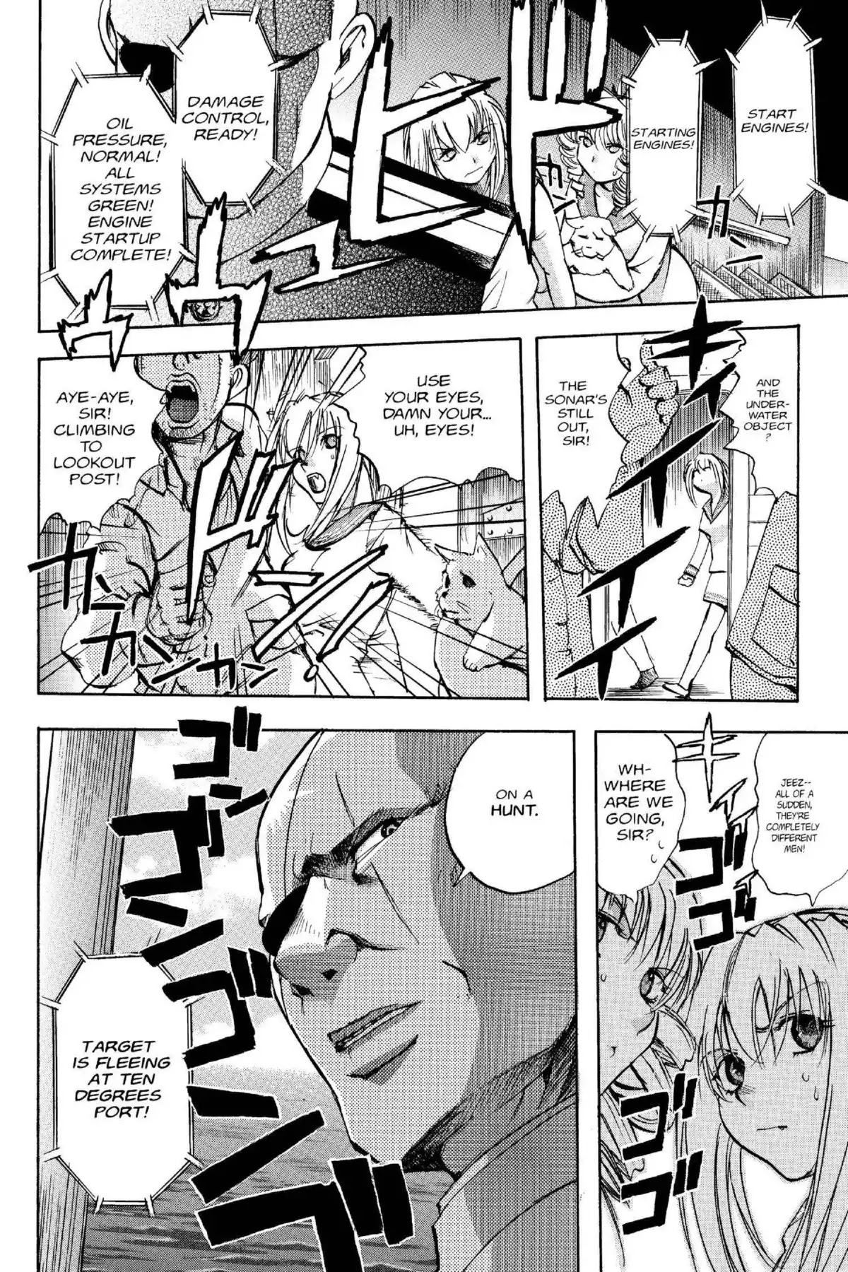 Excel Saga Chapter 14.6-5 page 20 - Vol.14 Outer Mission: Mon., Mon., Mon., Tue., Wed., Thur., Thur., And Thur.