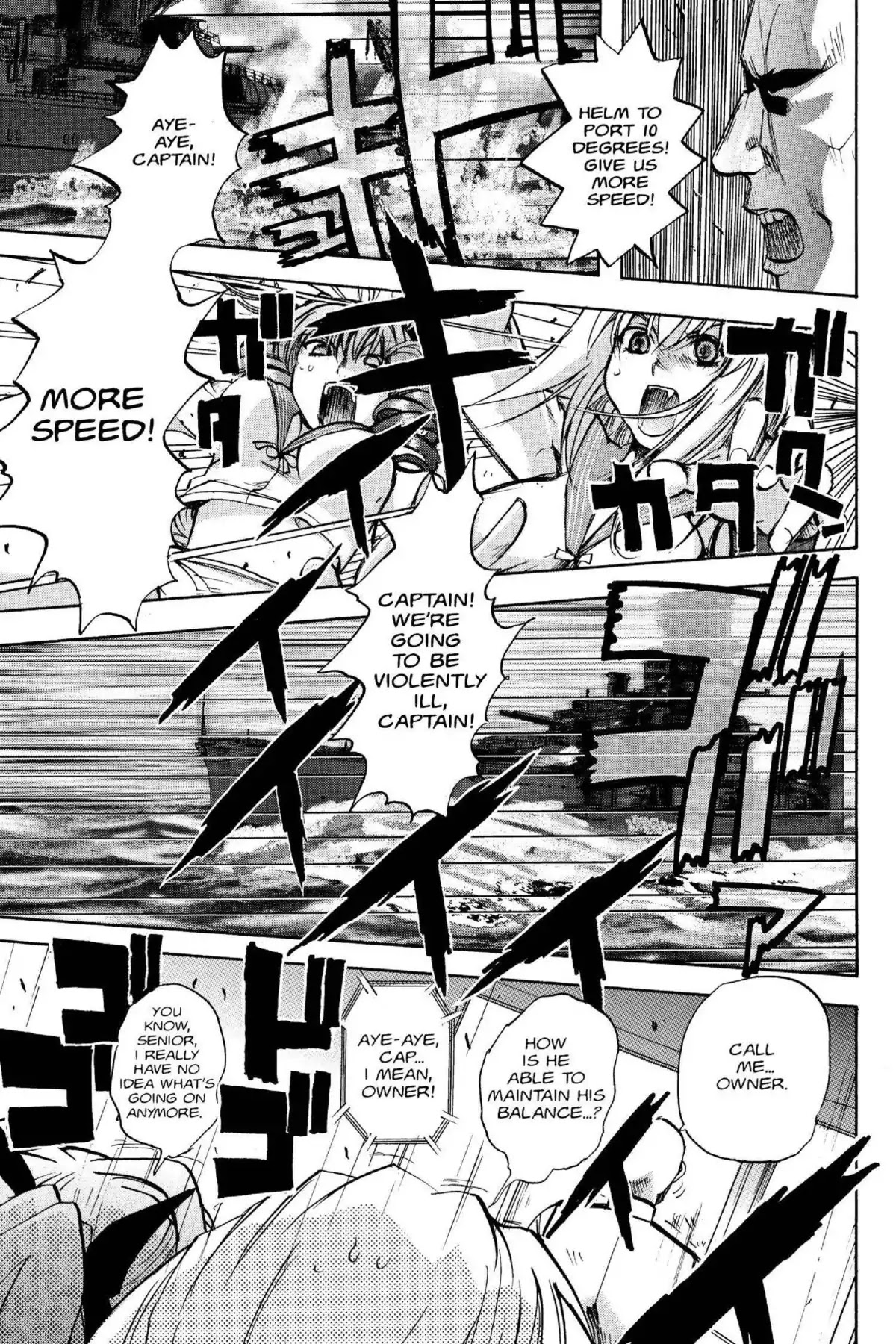 Excel Saga Chapter 14.6-5 page 21 - Vol.14 Outer Mission: Mon., Mon., Mon., Tue., Wed., Thur., Thur., And Thur.