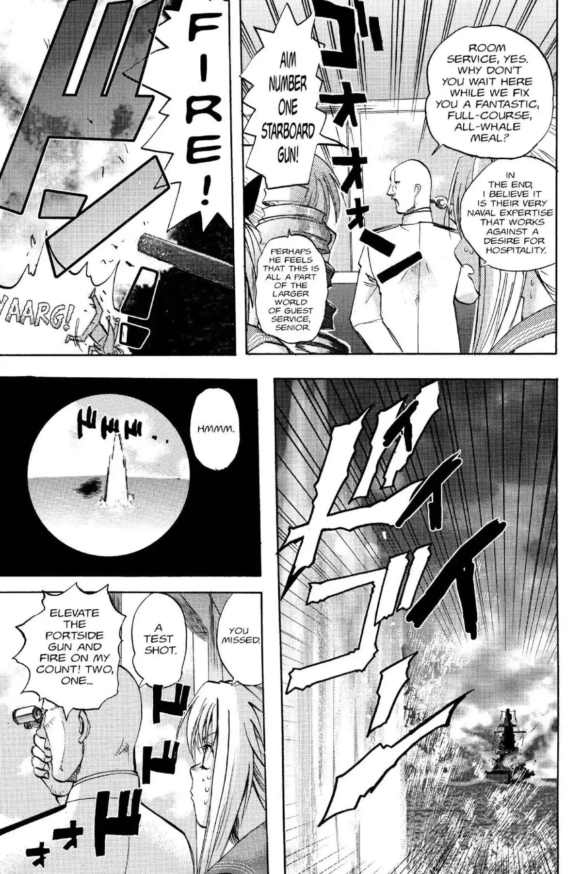 Excel Saga Chapter 14.6-5 page 23 - Vol.14 Outer Mission: Mon., Mon., Mon., Tue., Wed., Thur., Thur., And Thur.