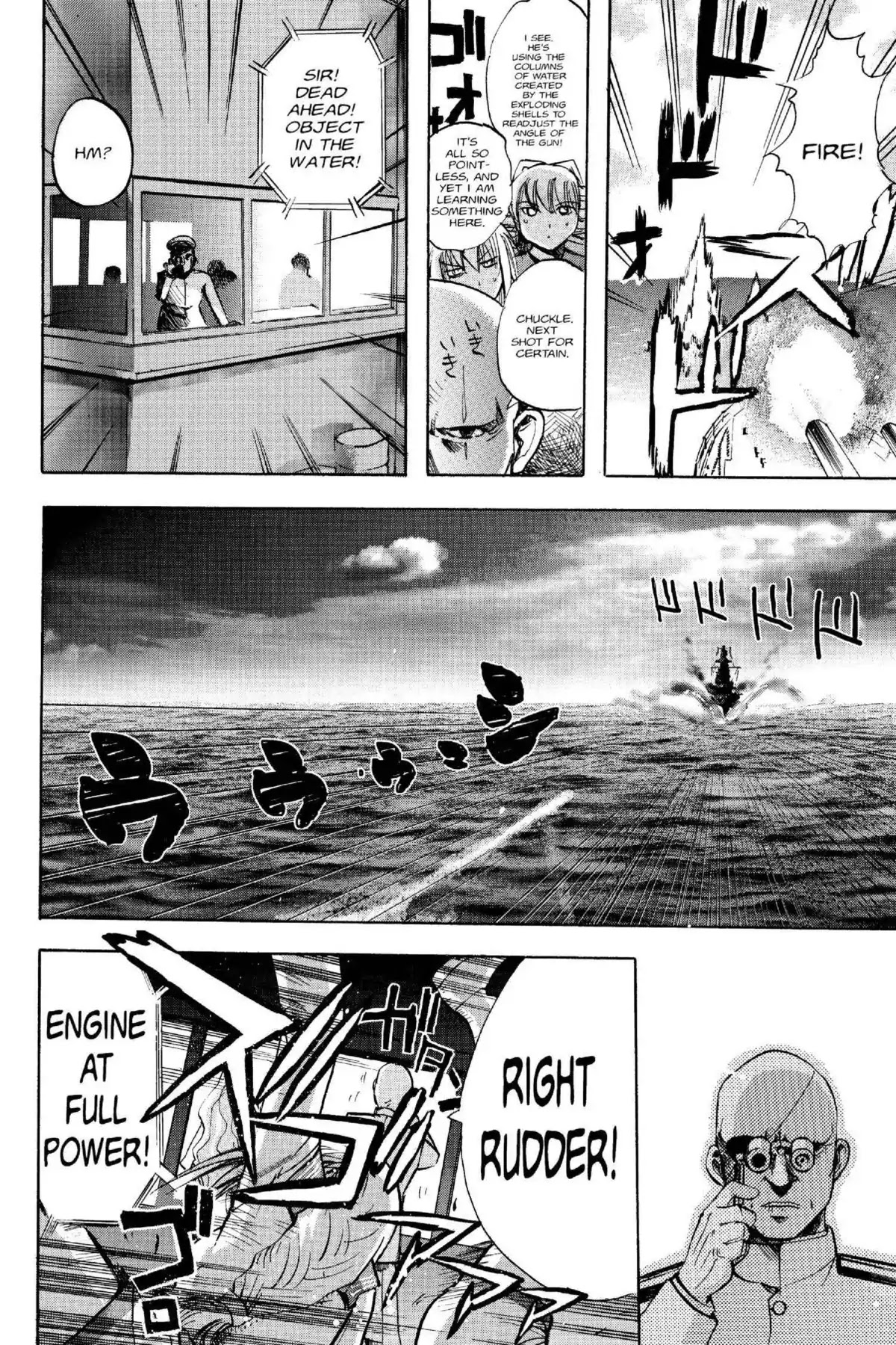 Excel Saga Chapter 14.6-5 page 24 - Vol.14 Outer Mission: Mon., Mon., Mon., Tue., Wed., Thur., Thur., And Thur.