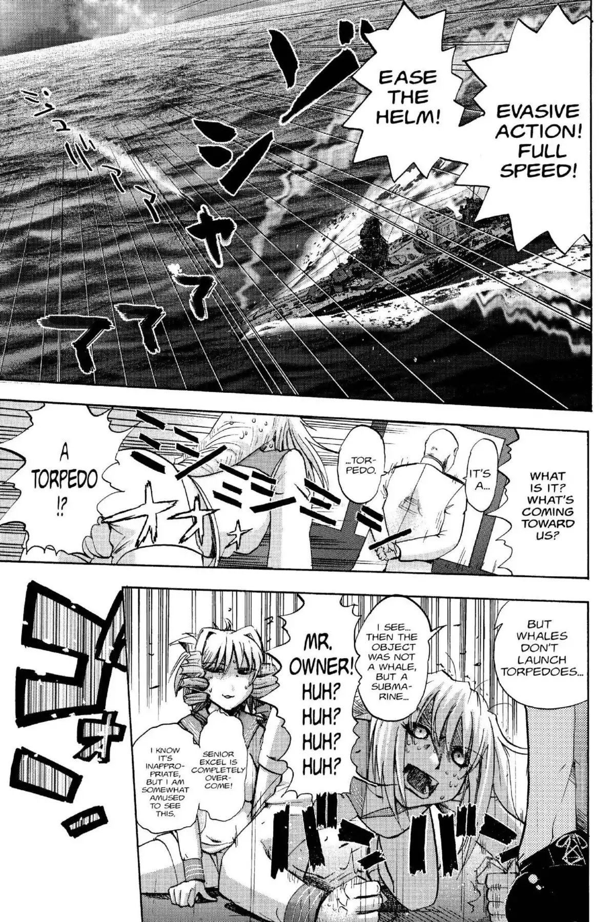 Excel Saga Chapter 14.6-5 page 25 - Vol.14 Outer Mission: Mon., Mon., Mon., Tue., Wed., Thur., Thur., And Thur.