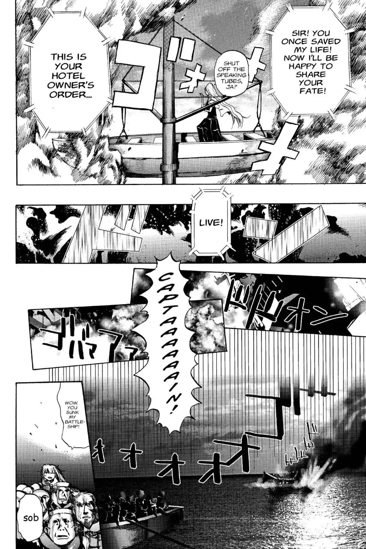 Excel Saga Chapter 14.6-5 page 28 - Vol.14 Outer Mission: Mon., Mon., Mon., Tue., Wed., Thur., Thur., And Thur.