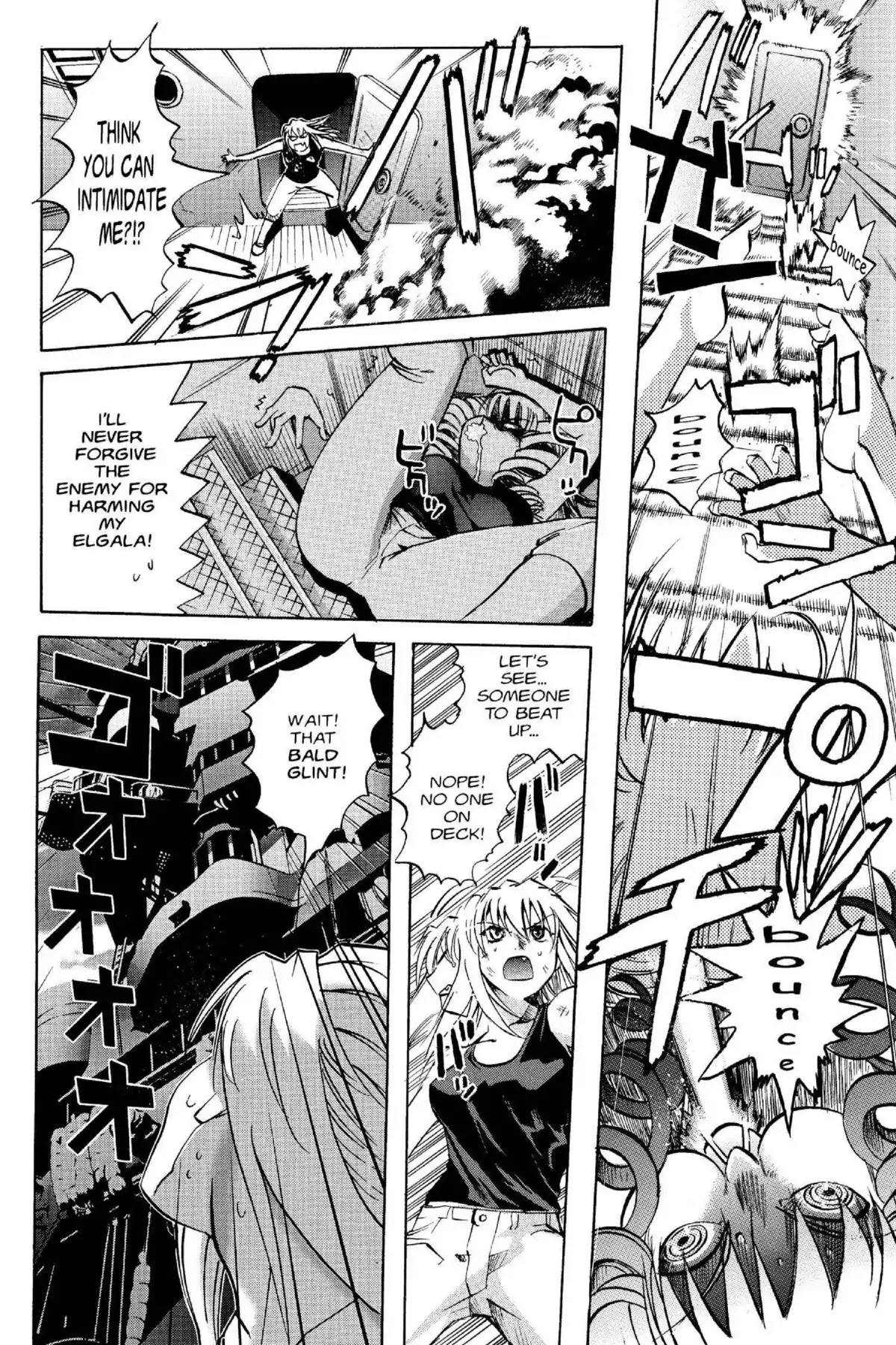 Excel Saga Chapter 14.6-5 page 6 - Vol.14 Outer Mission: Mon., Mon., Mon., Tue., Wed., Thur., Thur., And Thur.