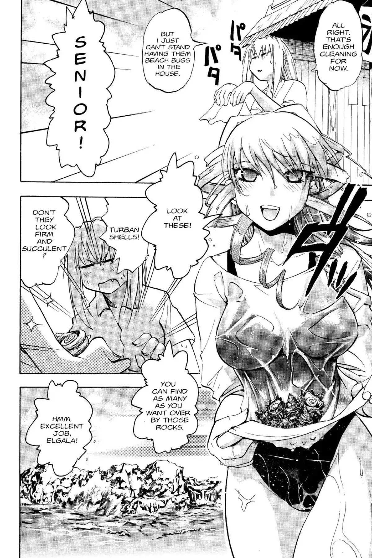 Excel Saga Chapter 14.6 page 3 - Vol.14 Mission 6: Little House on the Big Sea