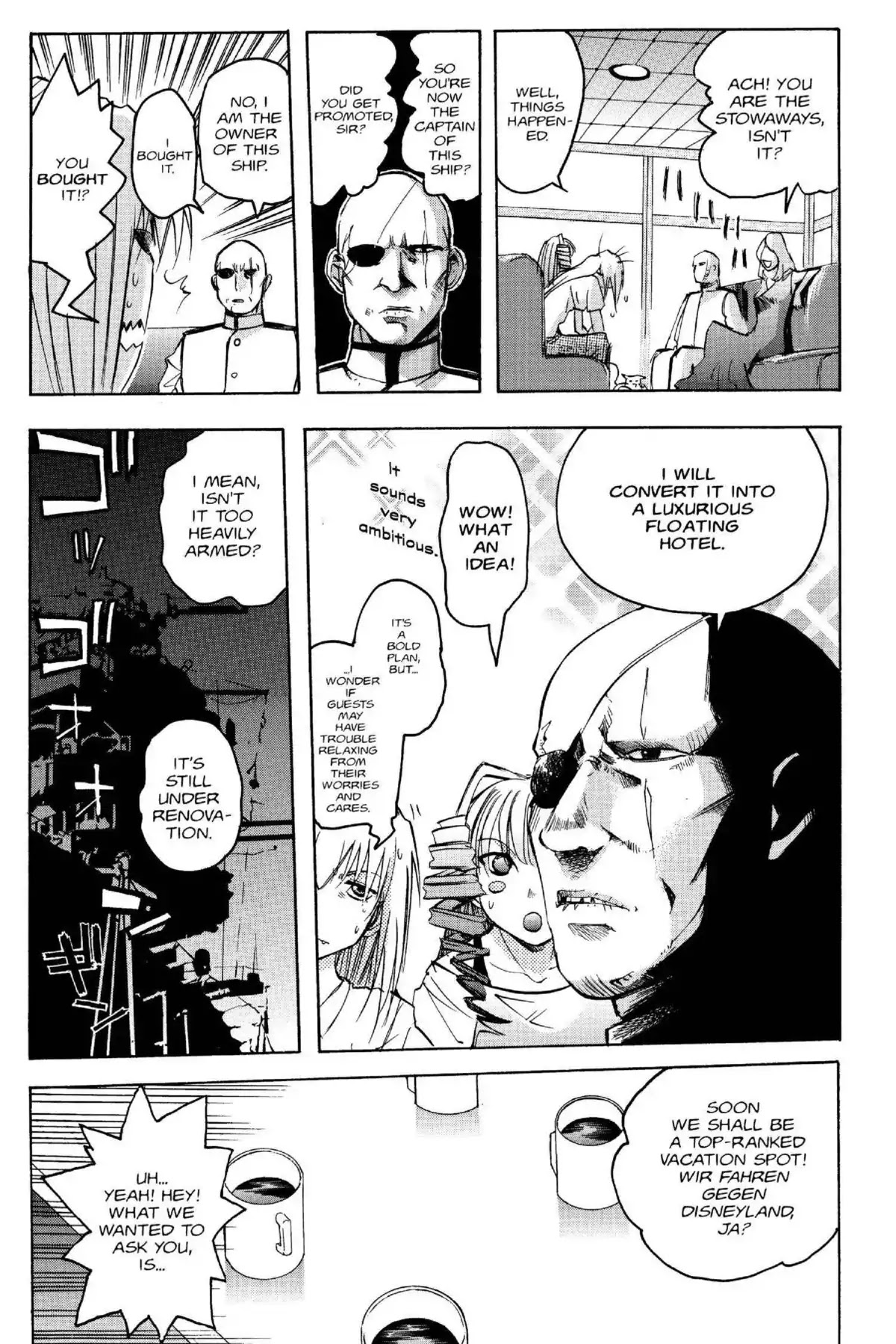 Excel Saga Chapter 14.6 page 30 - Vol.14 Mission 6: Little House on the Big Sea