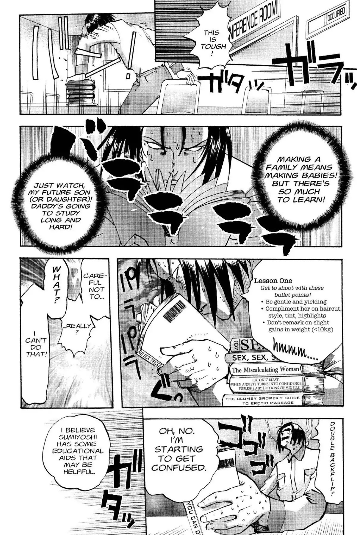 Excel Saga Chapter 15.1 page 9 - Vol.15 Mission 1: Happy Revolution