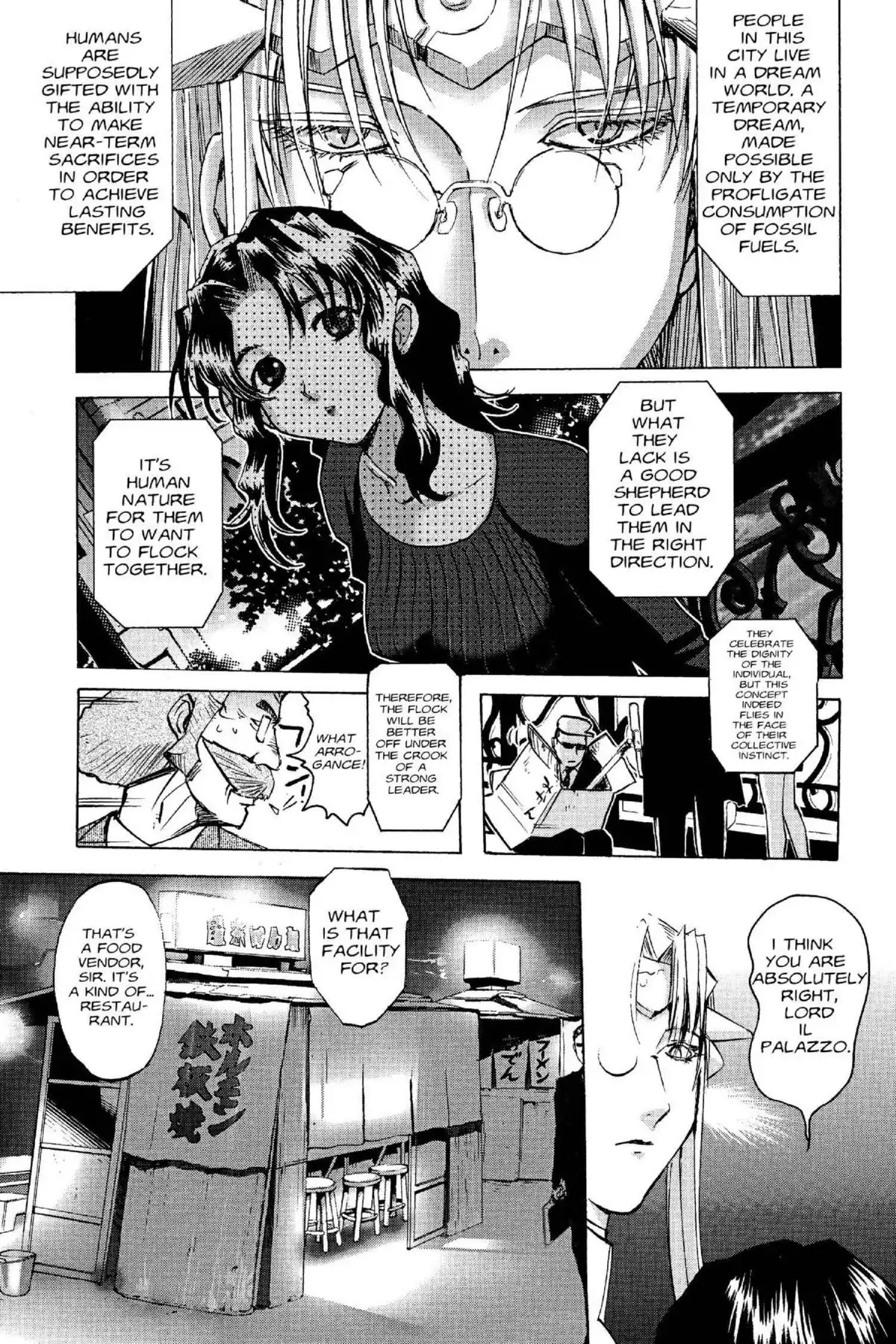 Excel Saga Chapter 15.2 page 21 - Vol.15 Mission 2: Lord Il Palazzo's Big Day Out