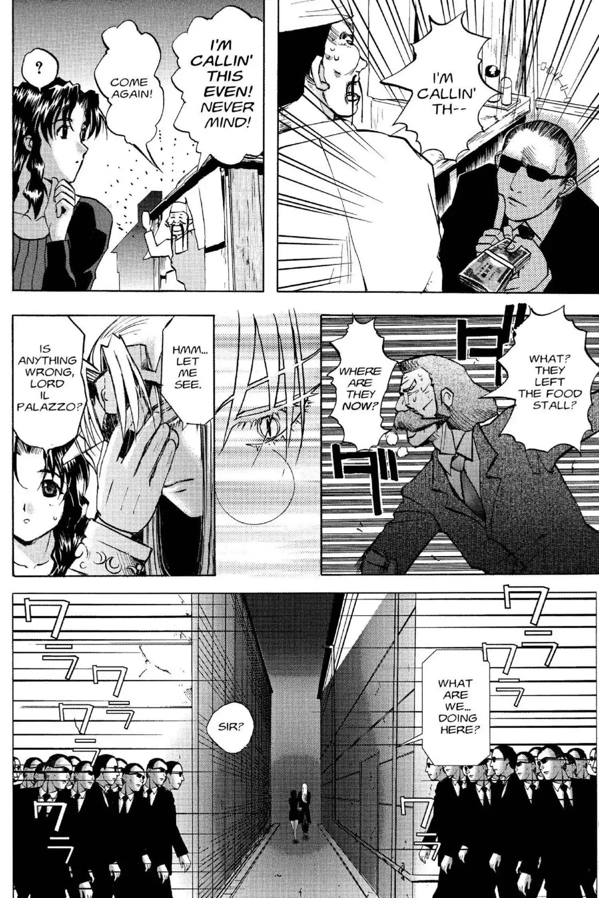 Excel Saga Chapter 15.2 page 24 - Vol.15 Mission 2: Lord Il Palazzo's Big Day Out