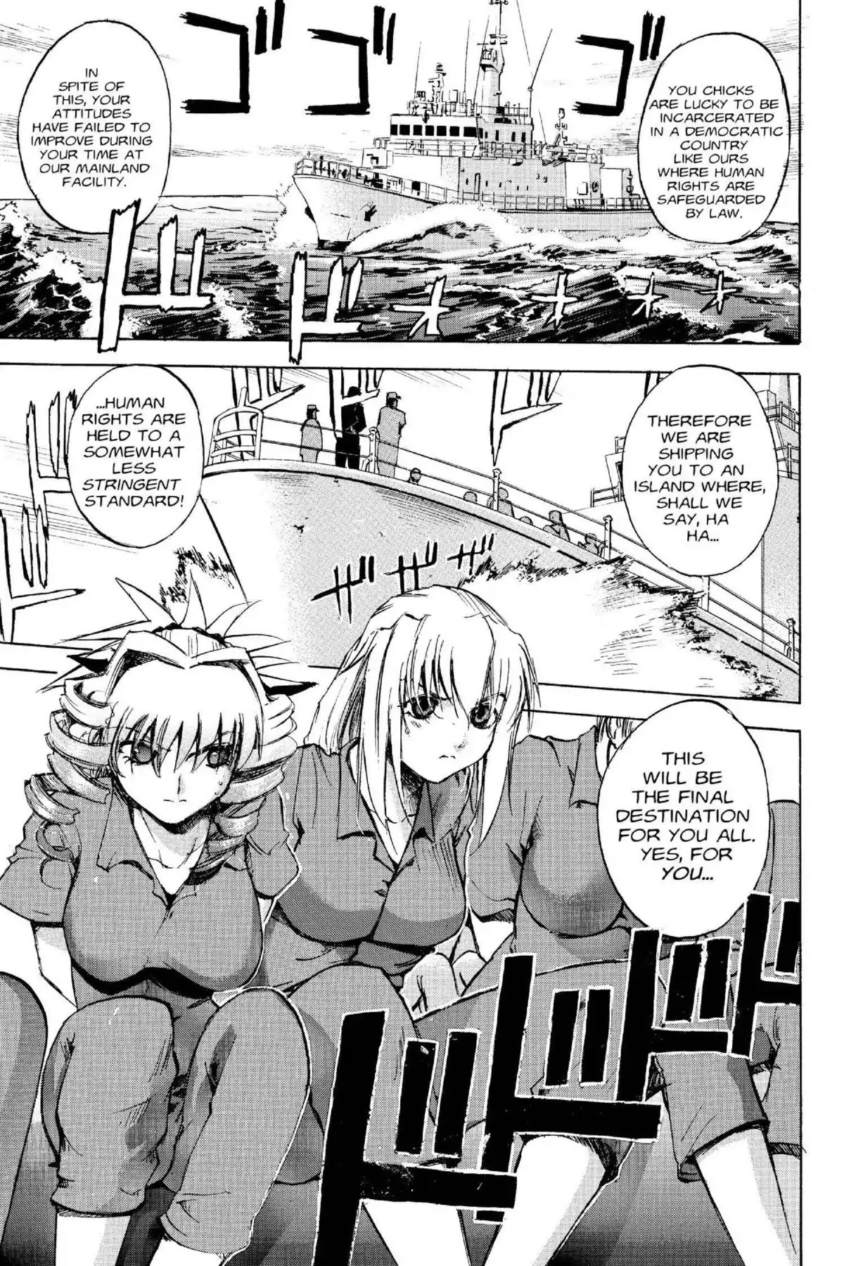 Excel Saga Chapter 15.3 page 1 - Vol.15 Mission 3: Preach Me The Gospel