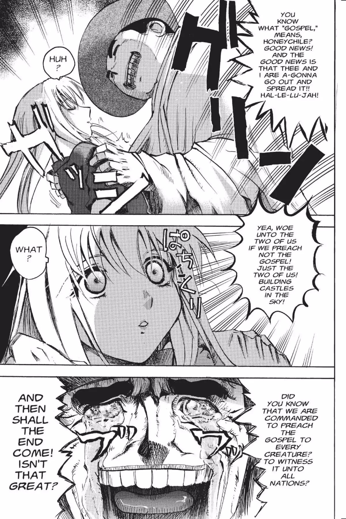 Excel Saga Chapter 15.3 page 28 - Vol.15 Mission 3: Preach Me The Gospel